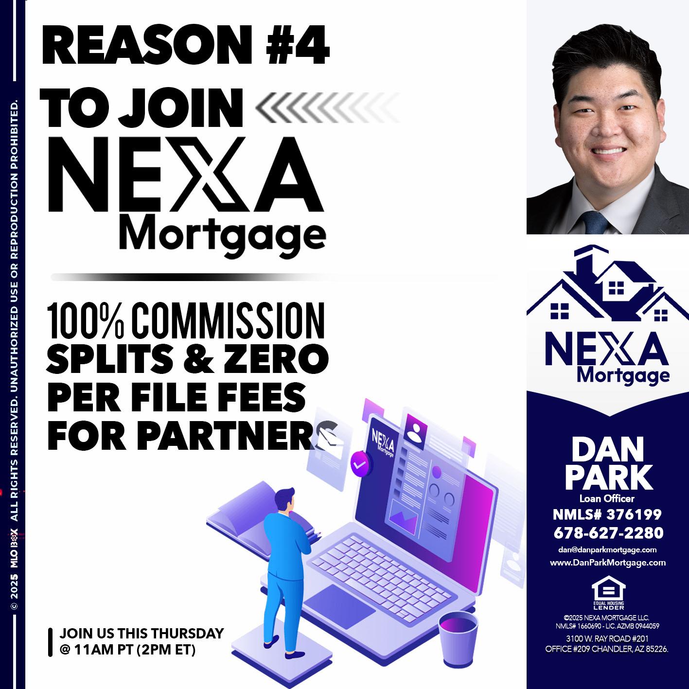 REASON 4 - Dan Park -Mortgage Loan Originator