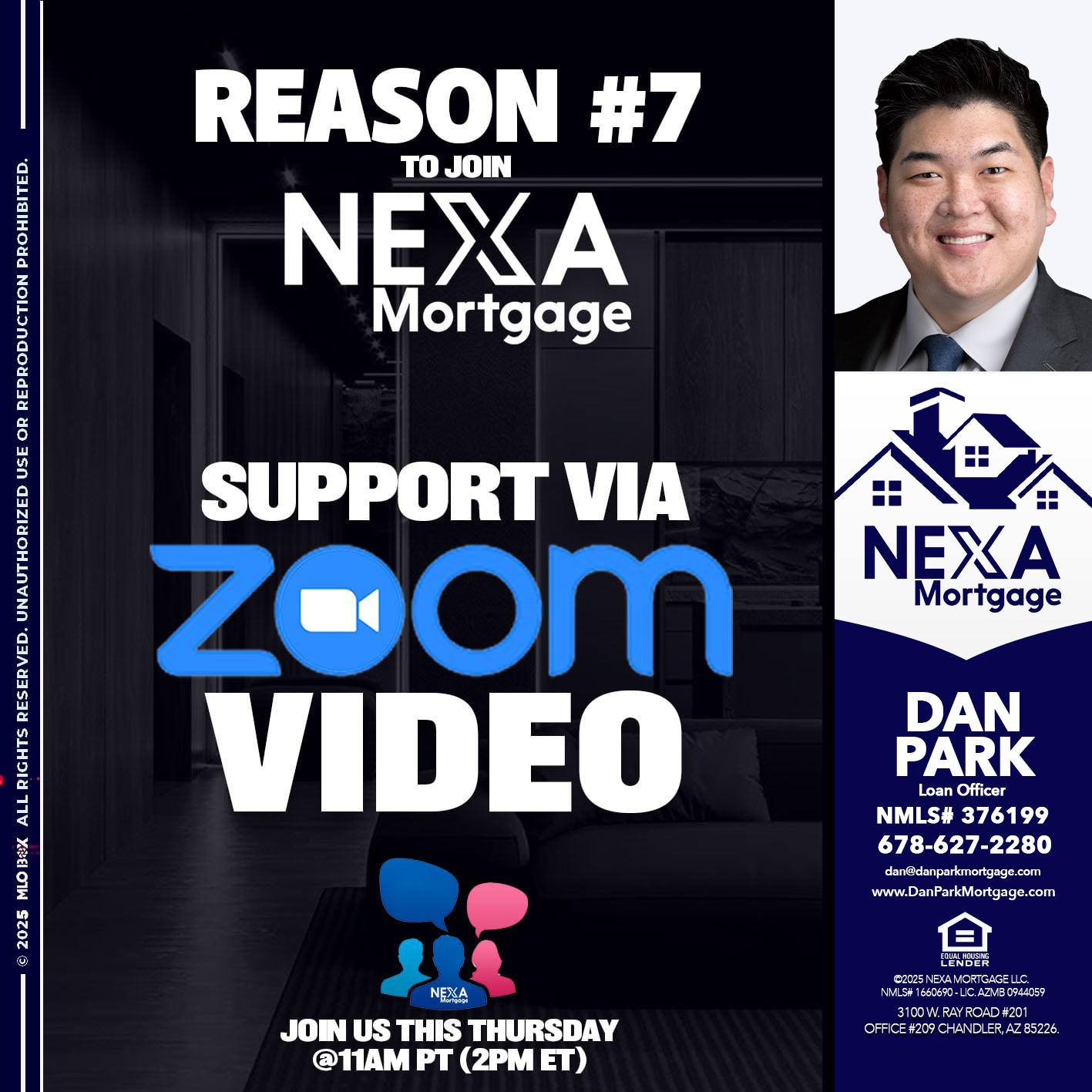 REASON 7 - Dan Park -Mortgage Loan Originator