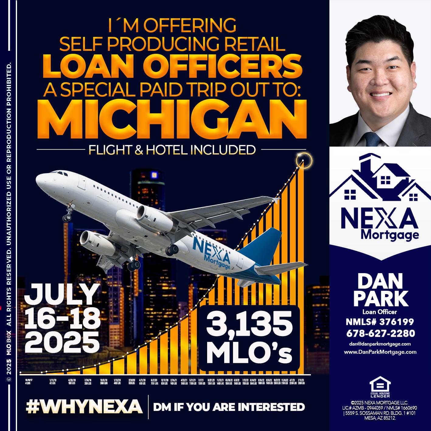 MICHIGAN TRIP - Dan Park -Mortgage Loan Originator