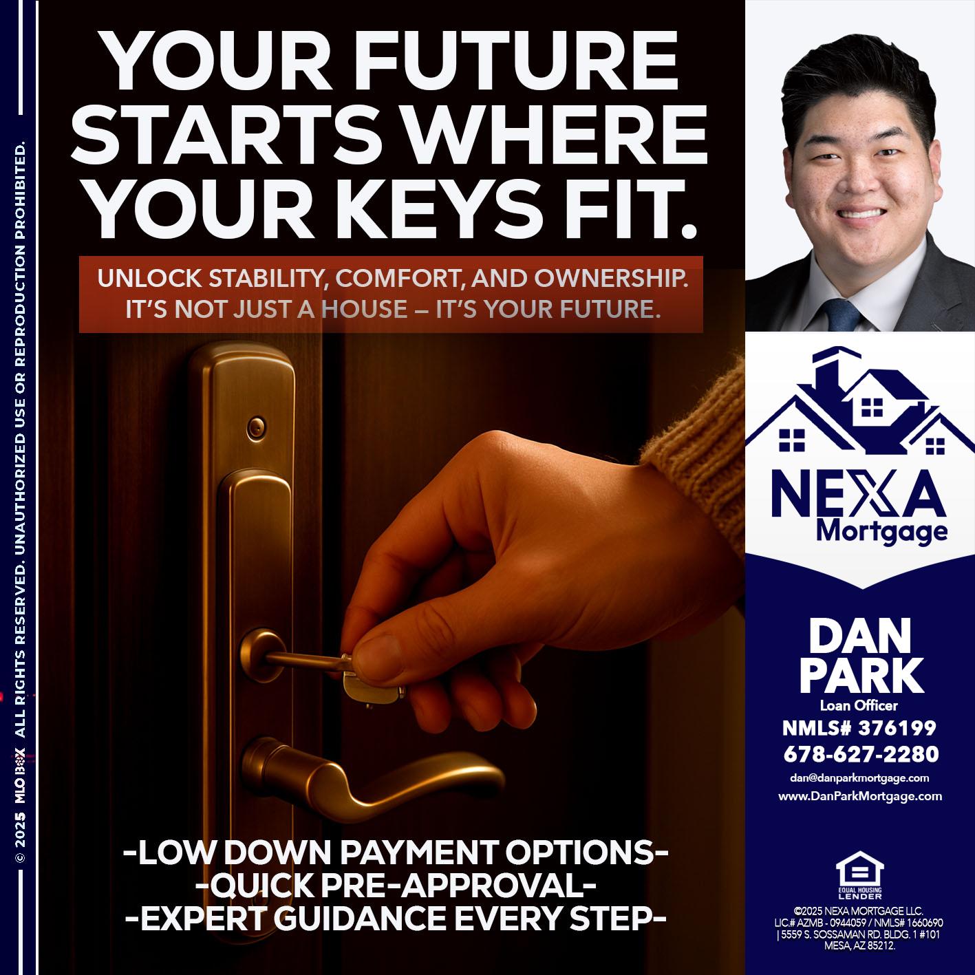 YOUR FUTURE - Dan Park -Mortgage Loan Originator