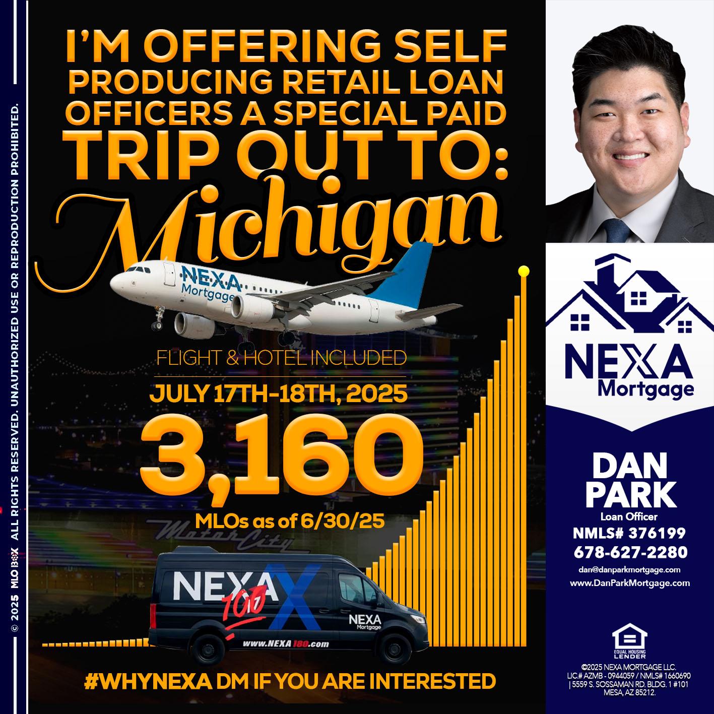 MICHIGAN TRIP - Dan Park -Mortgage Loan Originator
