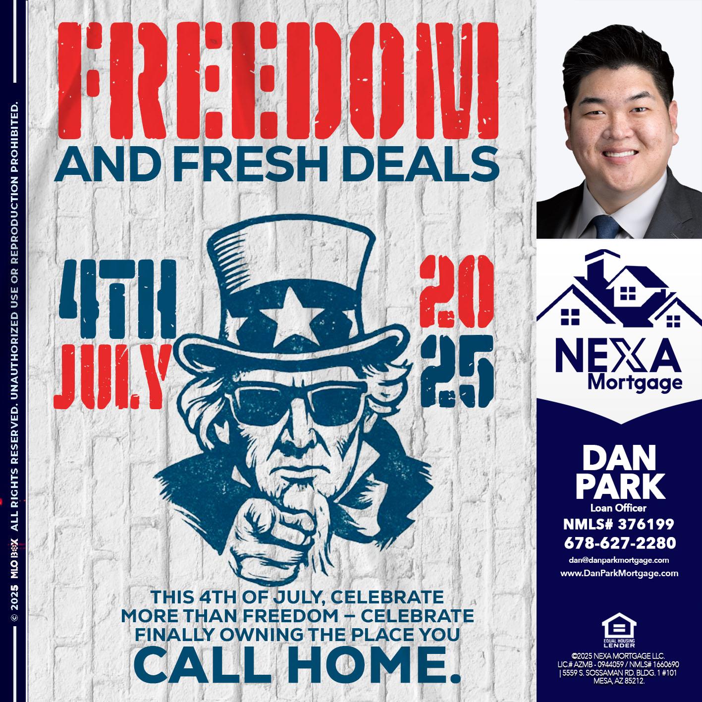 FREEDOM - Dan Park -Mortgage Loan Originator