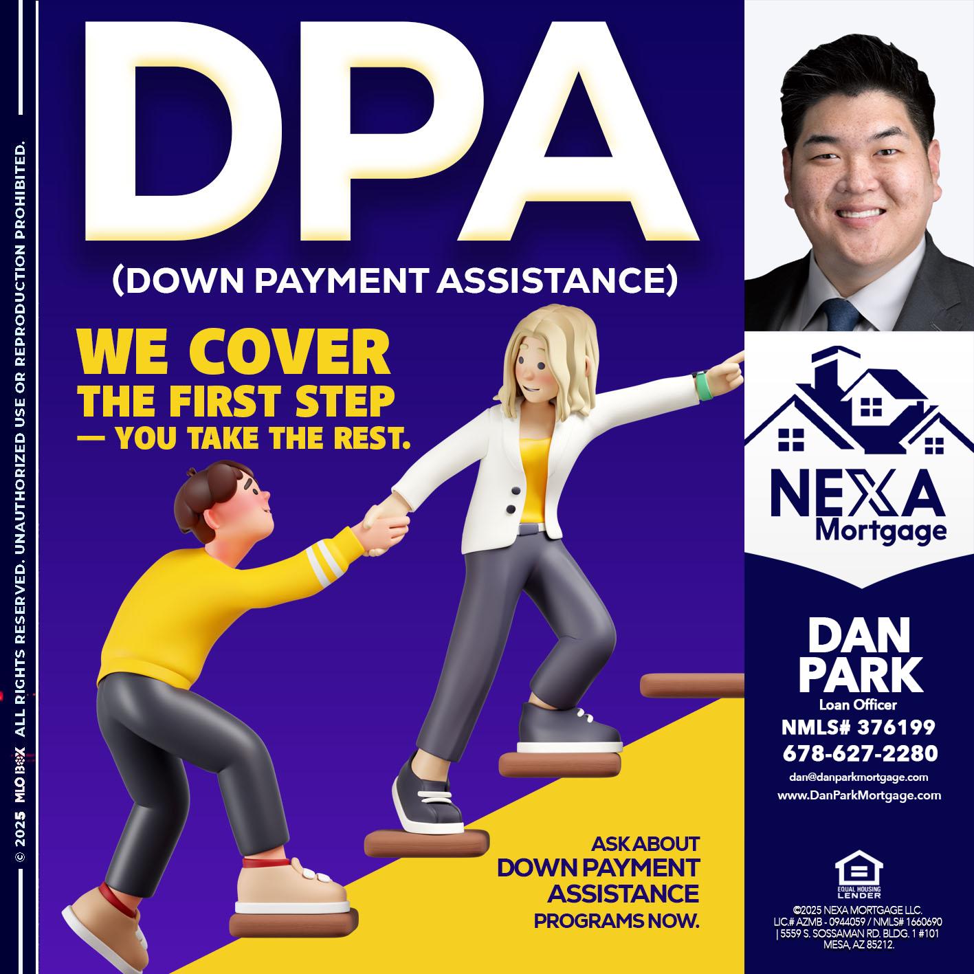 DPA LOANS - Dan Park -Mortgage Loan Originator