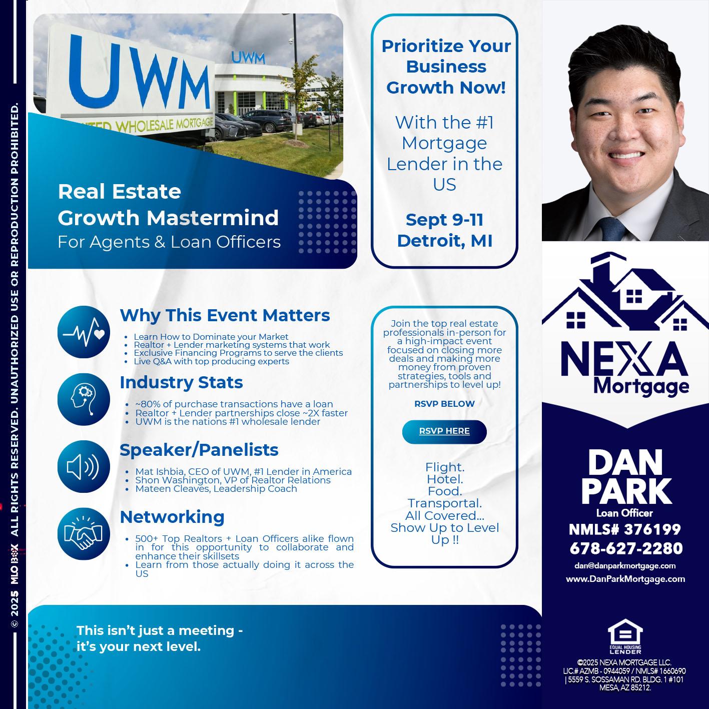 DETROIT TRIP - Dan Park -Mortgage Loan Originator