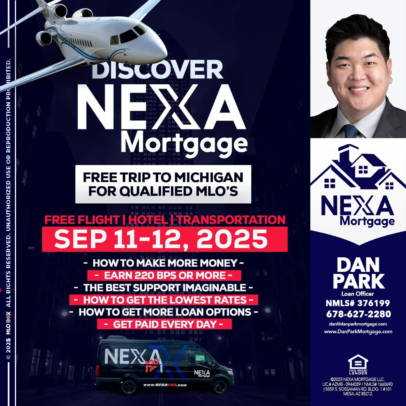 DISCOVER NEXA MORTGAGE - Dan Park -Mortgage Loan Originator