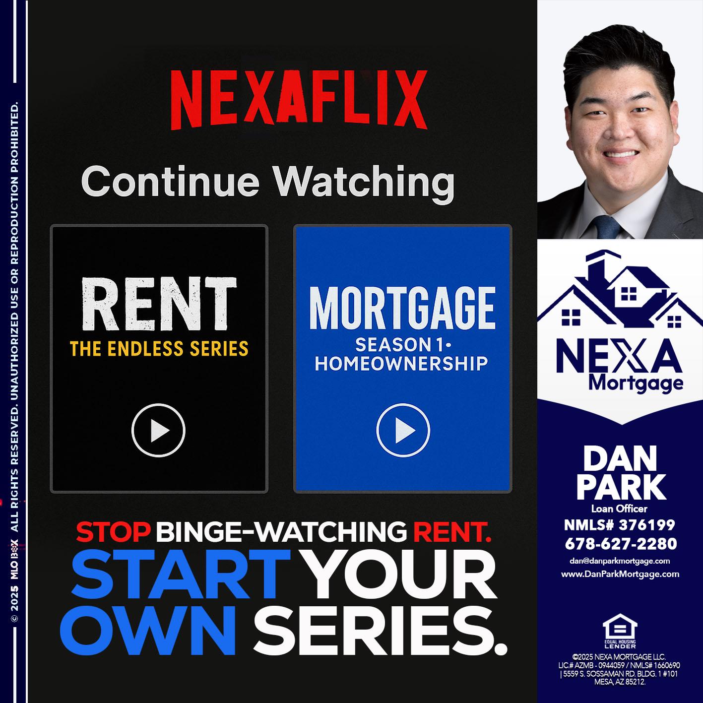 NEXAFLIX - Dan Park -Mortgage Loan Originator