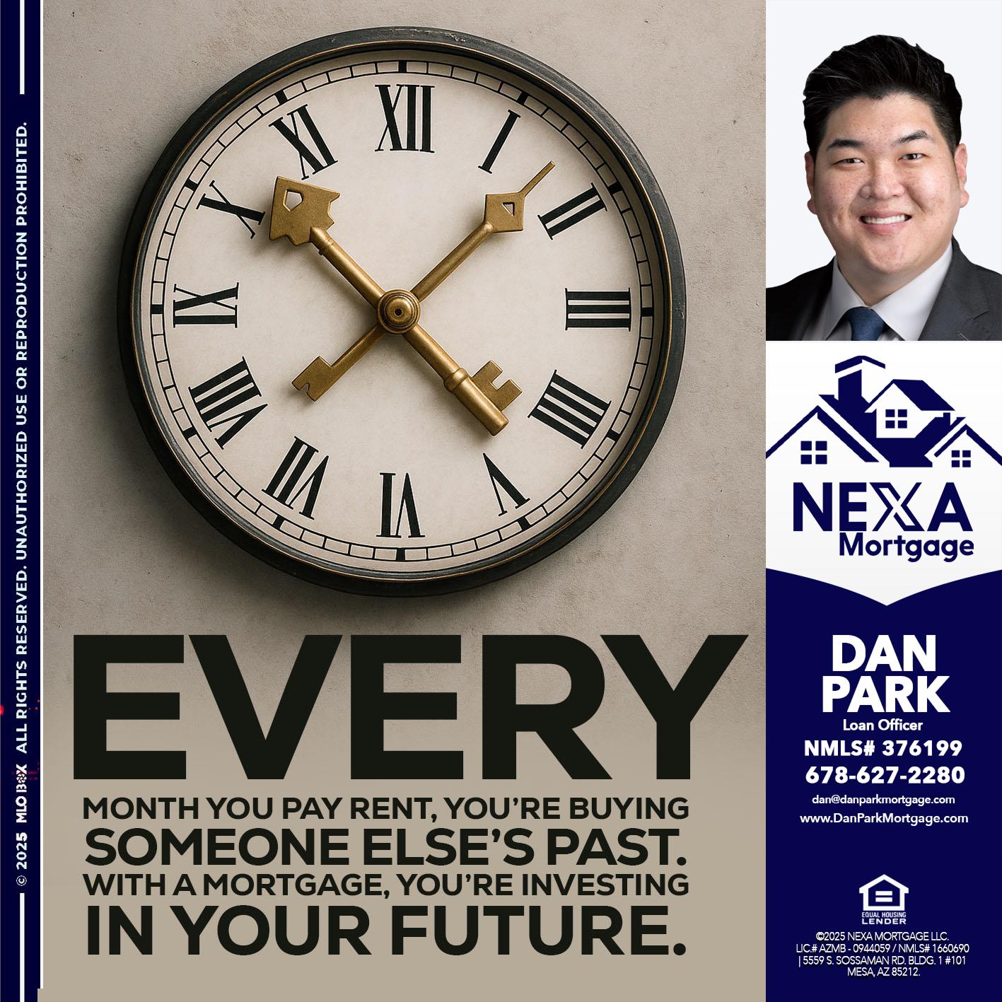 EVERY MONTH - Dan Park -Mortgage Loan Originator