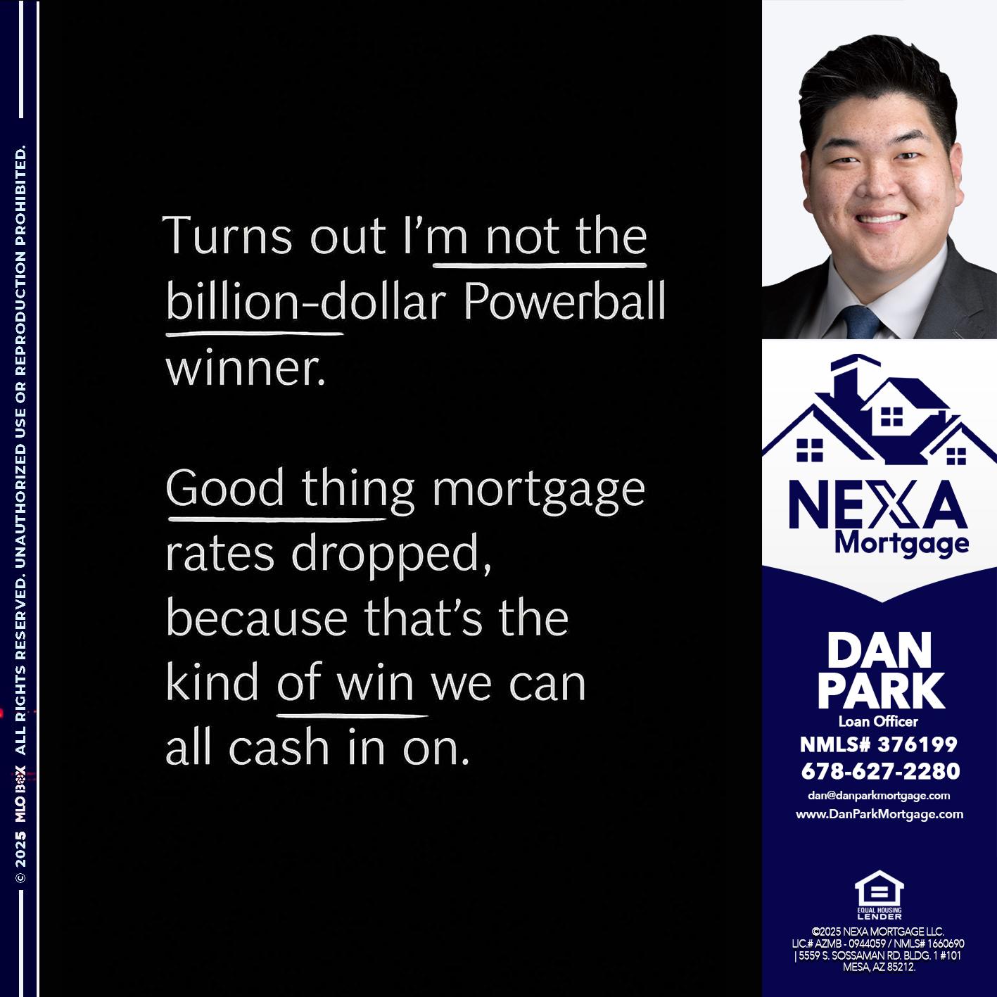 TURNS OUT - Dan Park -Mortgage Loan Originator