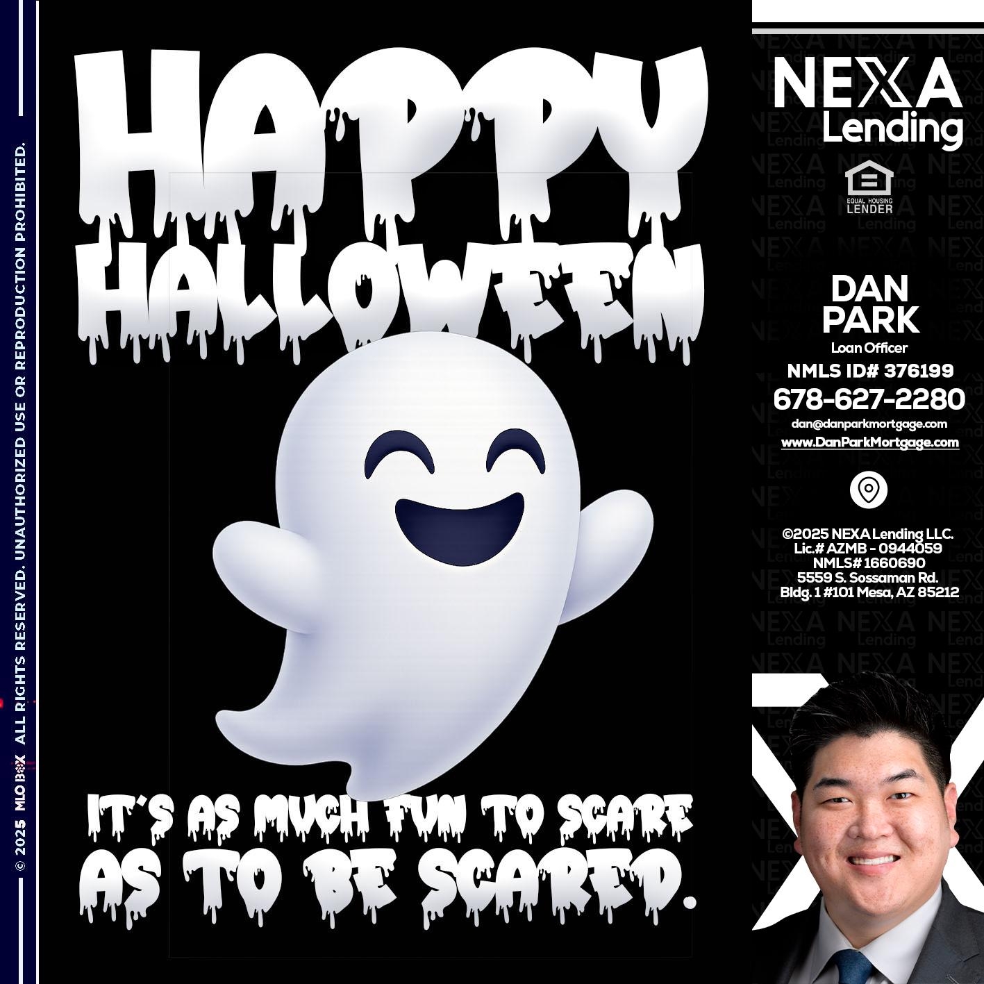 HAPPY HALLOWEEN - Dan Park -Mortgage Loan Originator