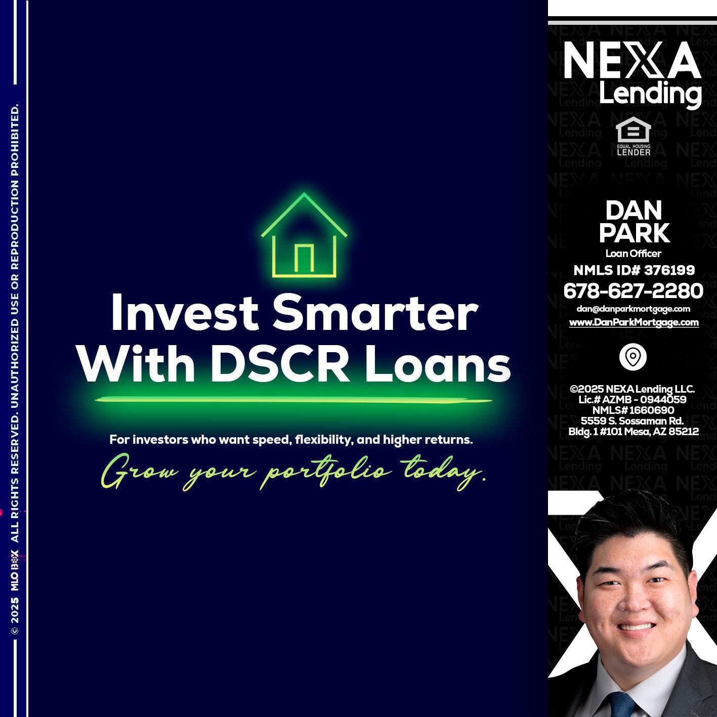 DSCR - Dan Park -Mortgage Loan Originator