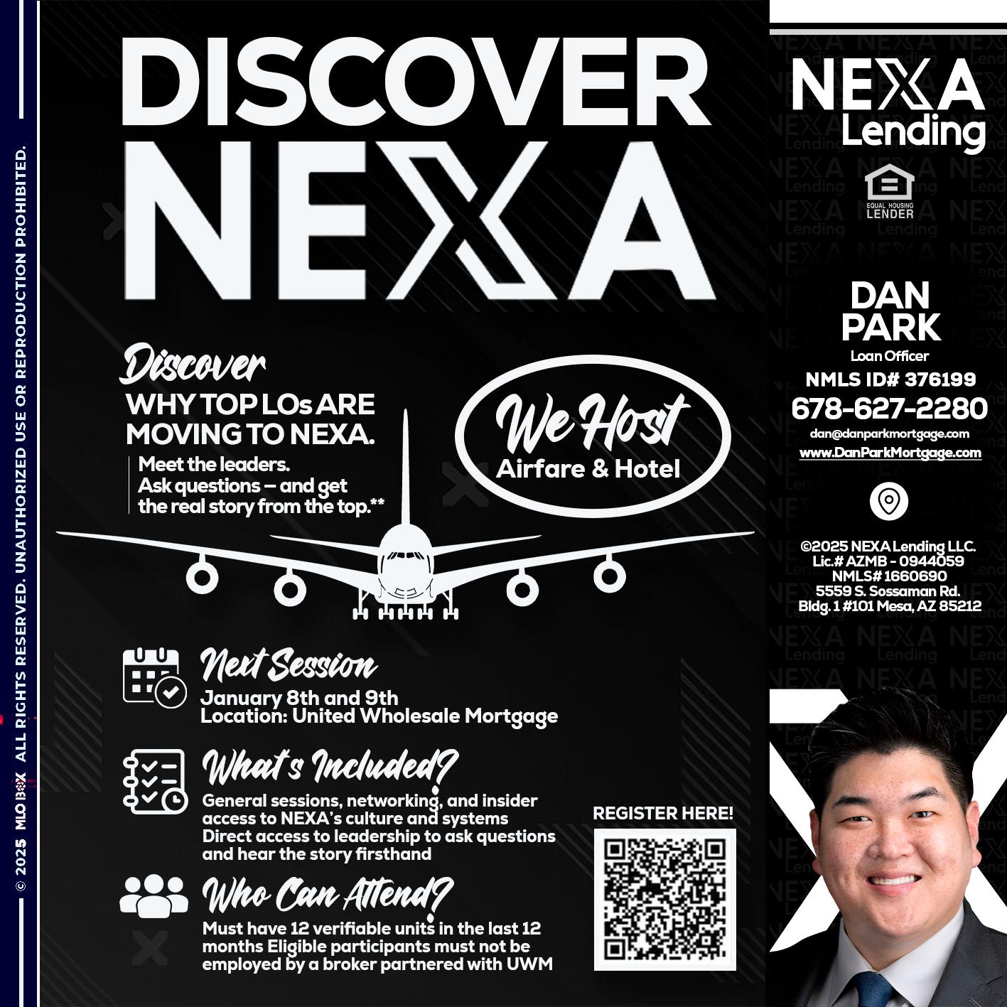 DISCOVER NEXA - Dan Park -Mortgage Loan Originator