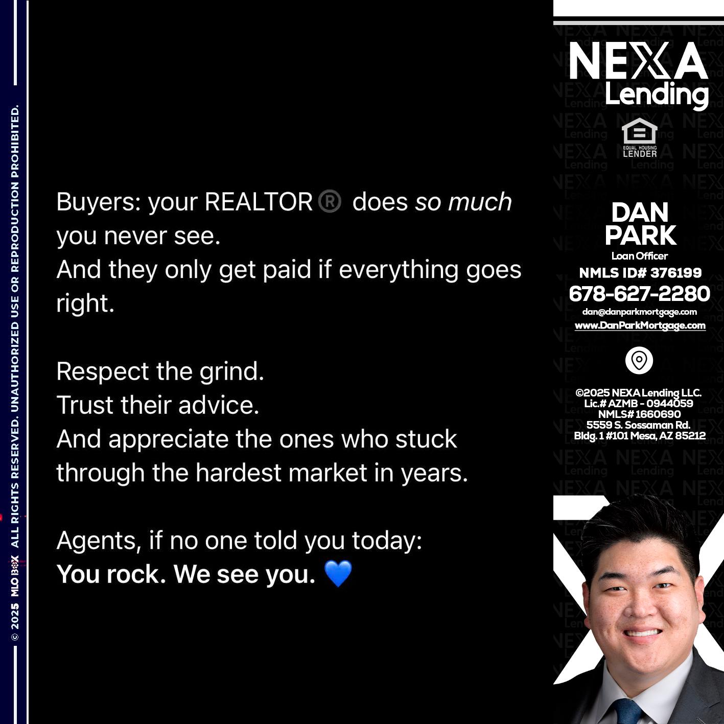 BUYERS - Dan Park -Mortgage Loan Originator