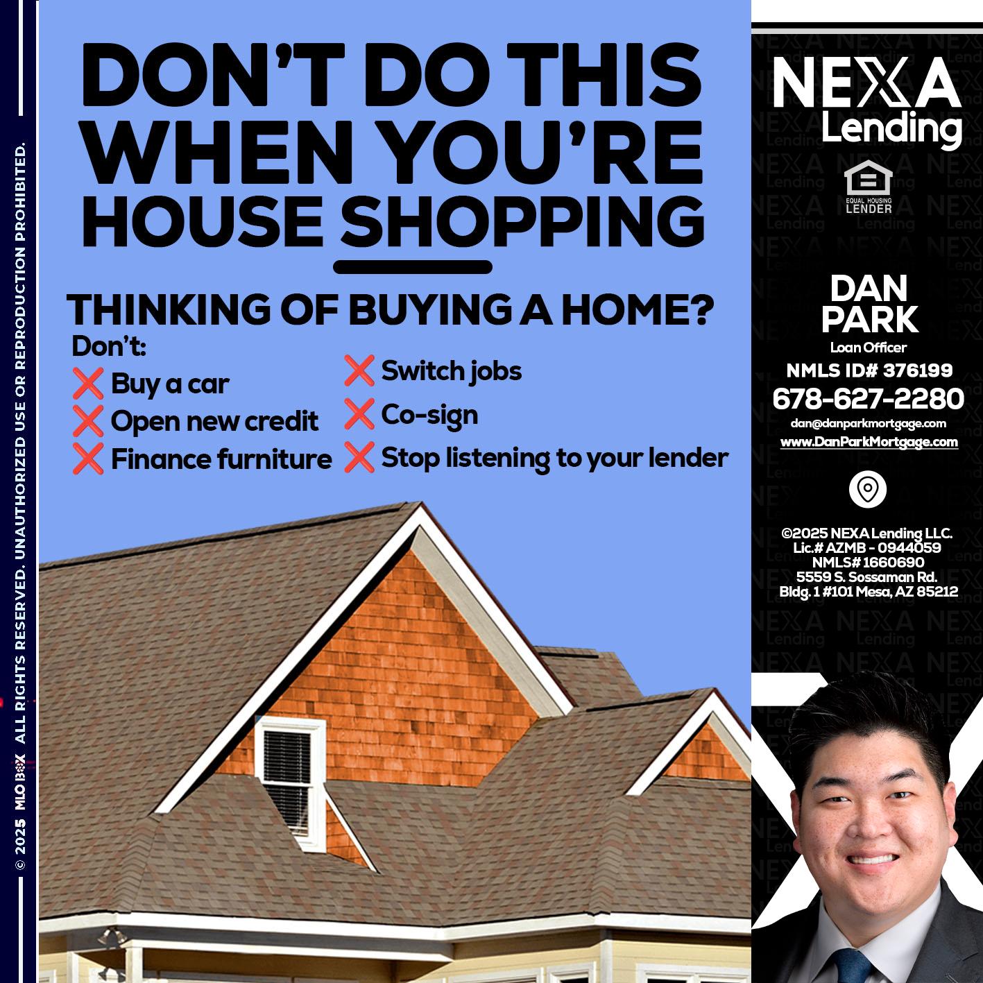 DONT DO THIS - Dan Park -Mortgage Loan Originator