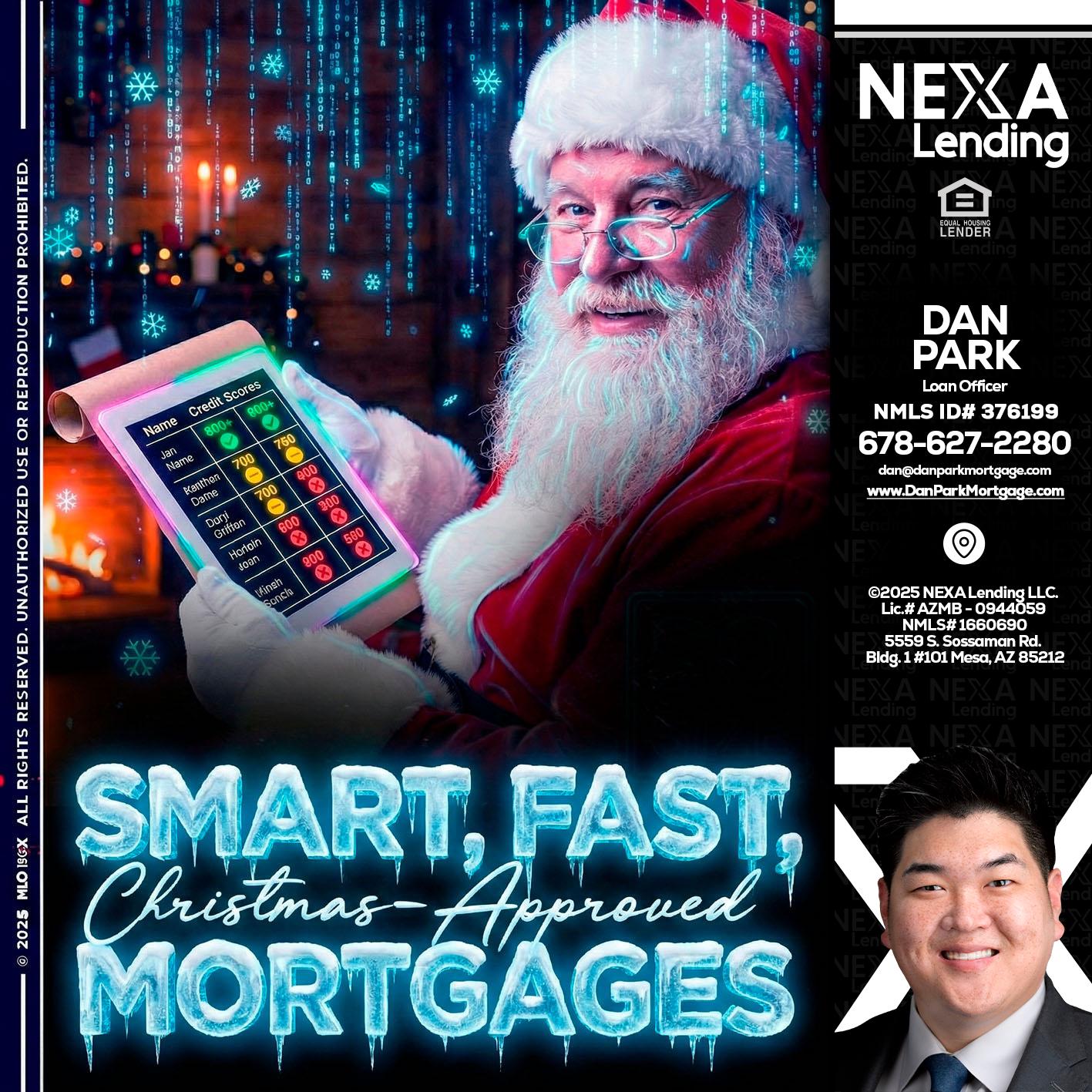 SMART, FAST - Dan Park -Mortgage Loan Originator