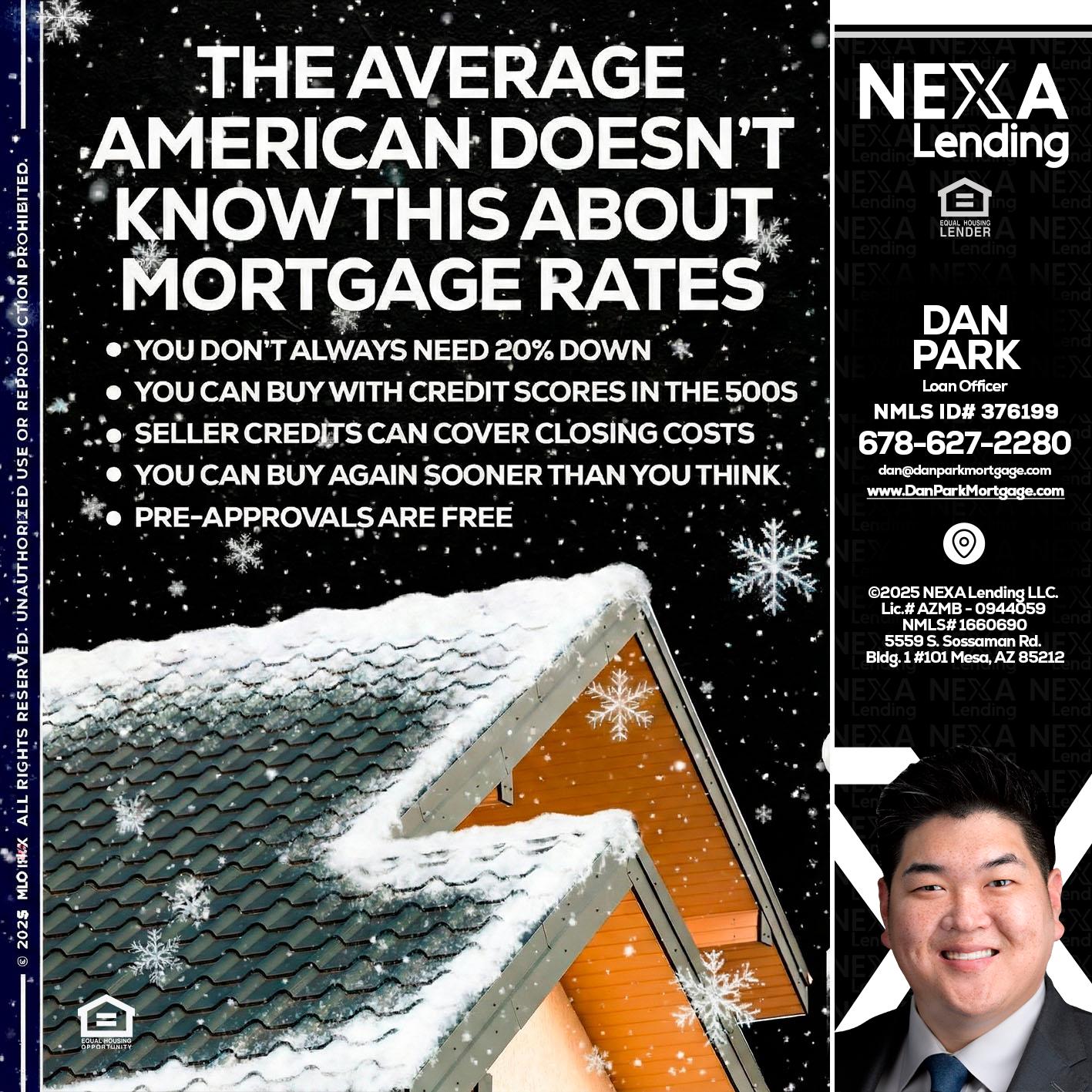 THE AVERAGE - Dan Park -Mortgage Loan Originator