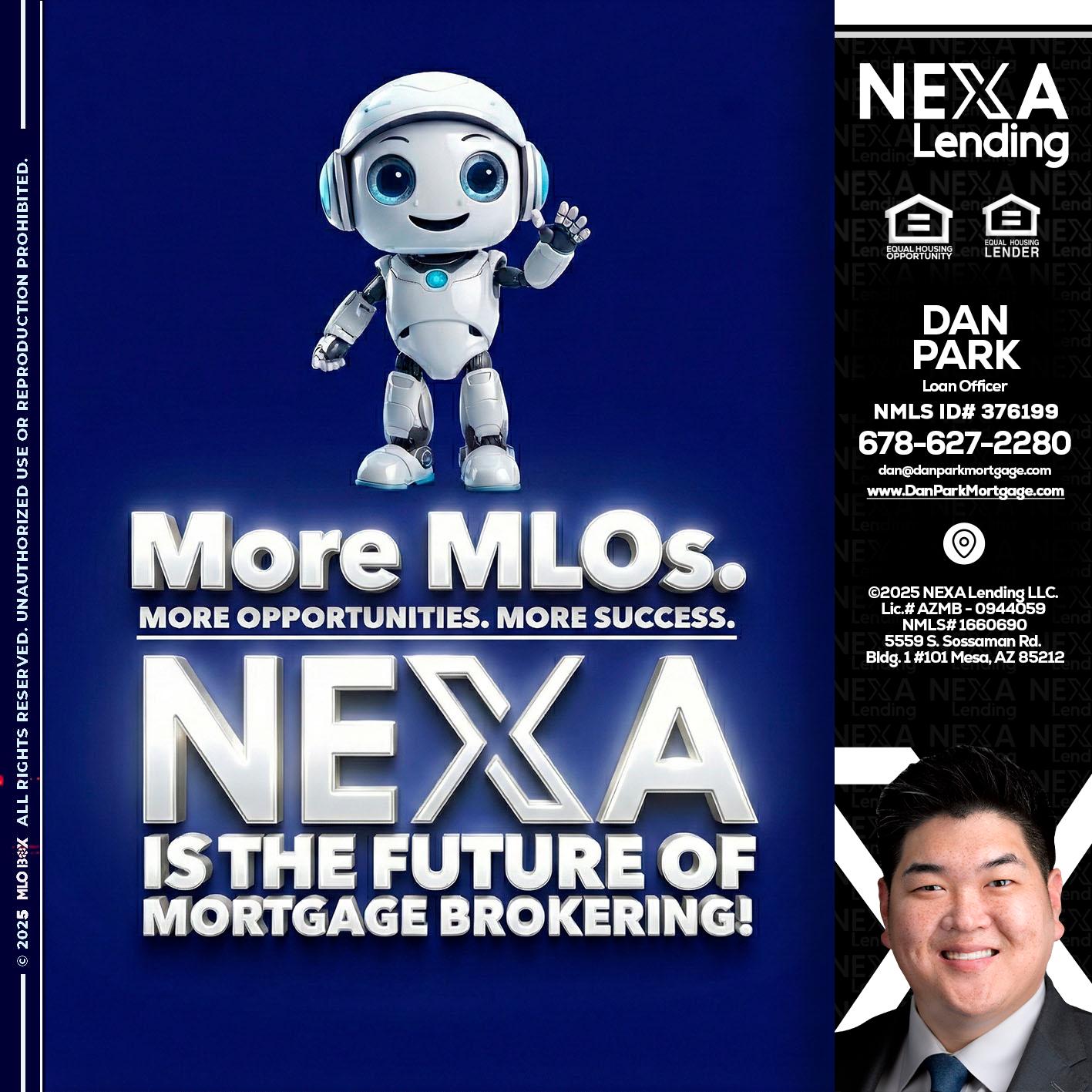MORE MLOs - Dan Park -Mortgage Loan Originator