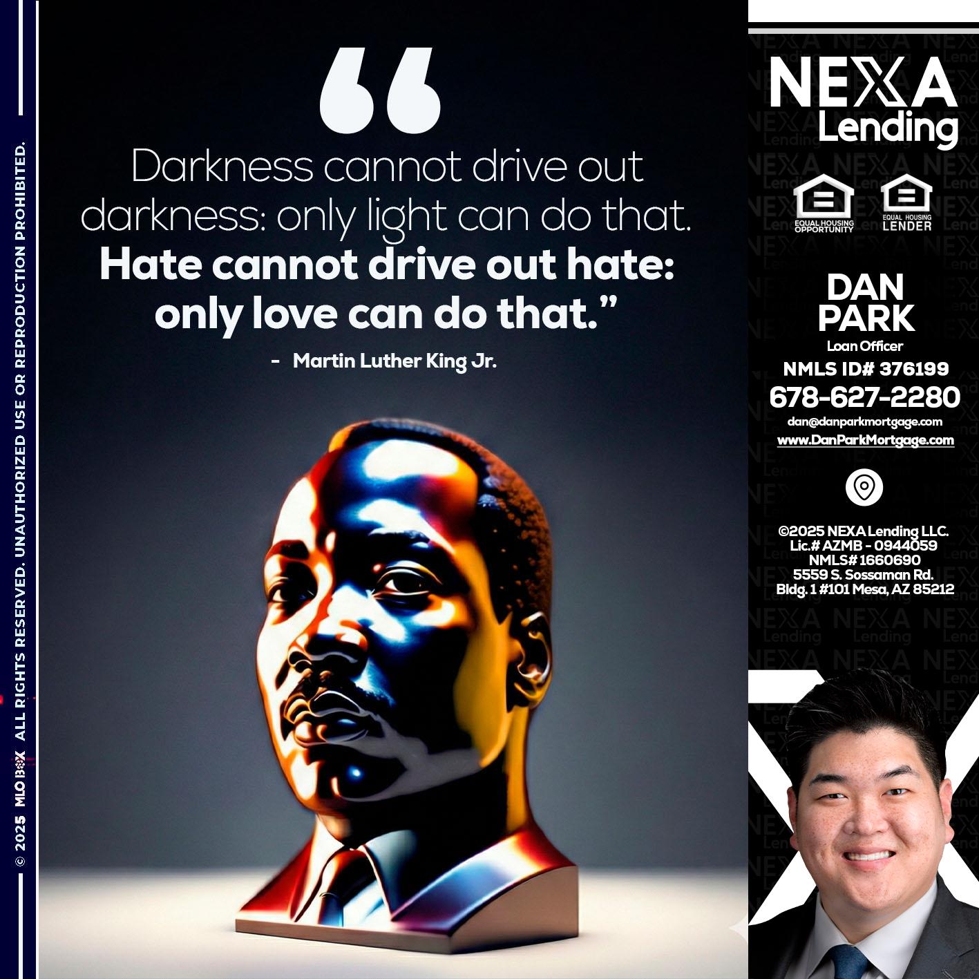 MLK 2026 - Dan Park -Mortgage Loan Originator