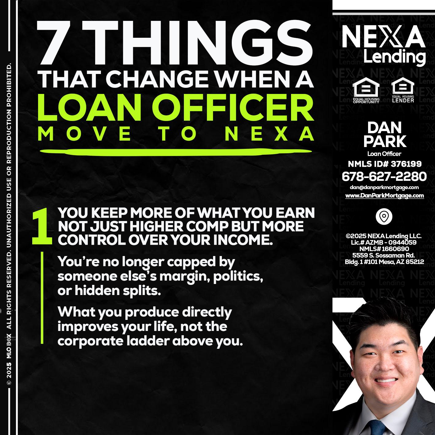 7 THINGS (1) - Dan Park -Mortgage Loan Originator