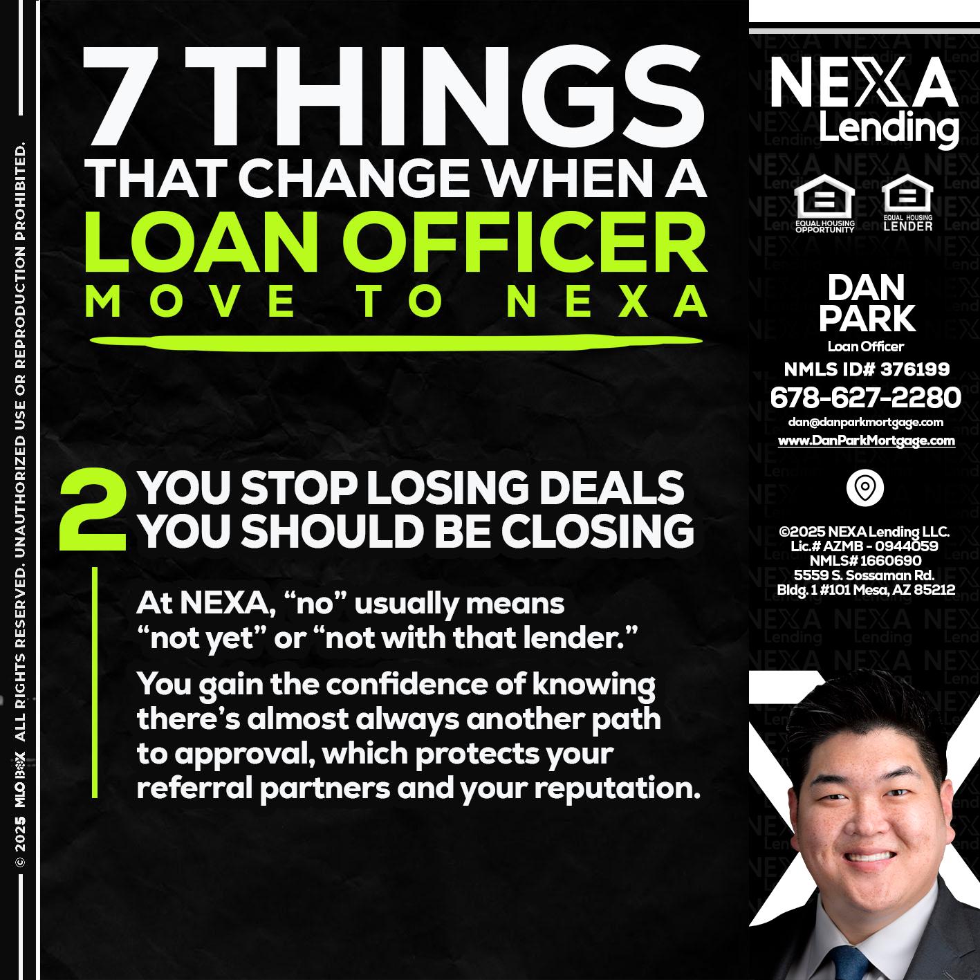 7 THINGS (2) - Dan Park -Mortgage Loan Originator