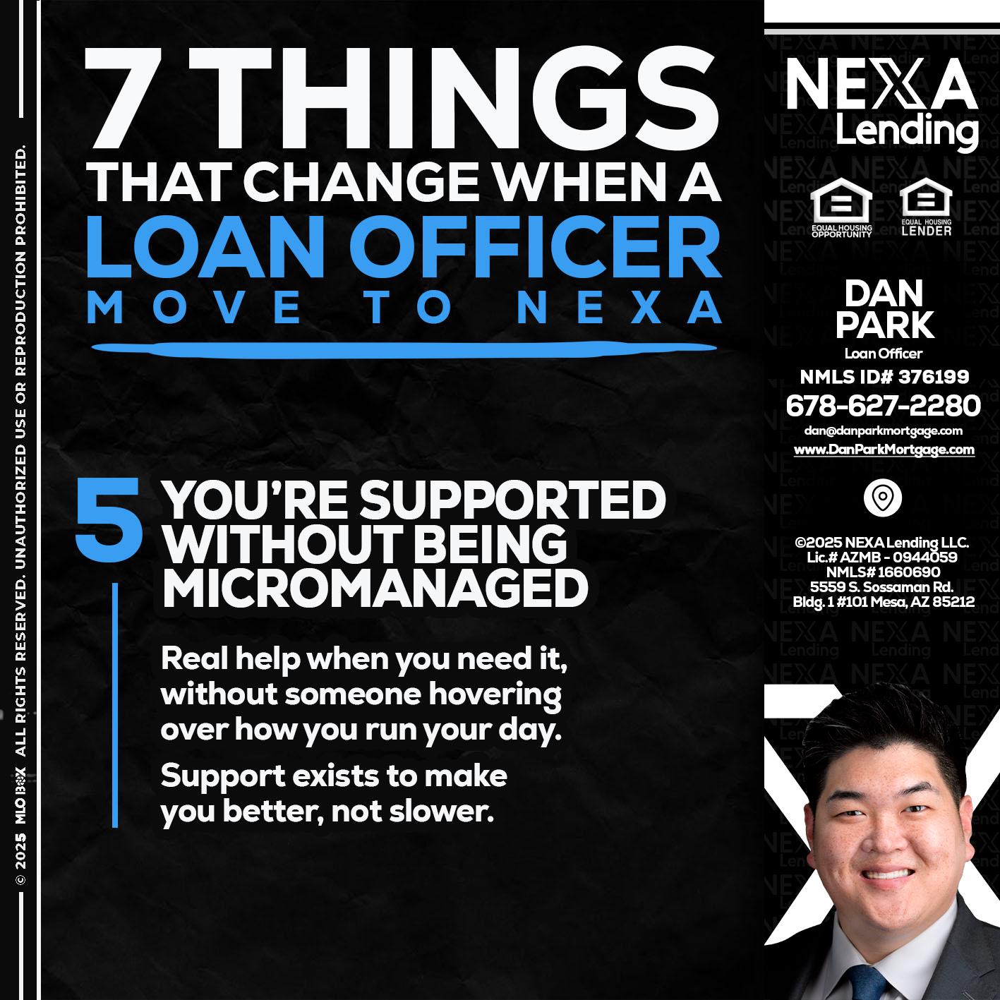 7 THINGS (5) - Dan Park -Mortgage Loan Originator