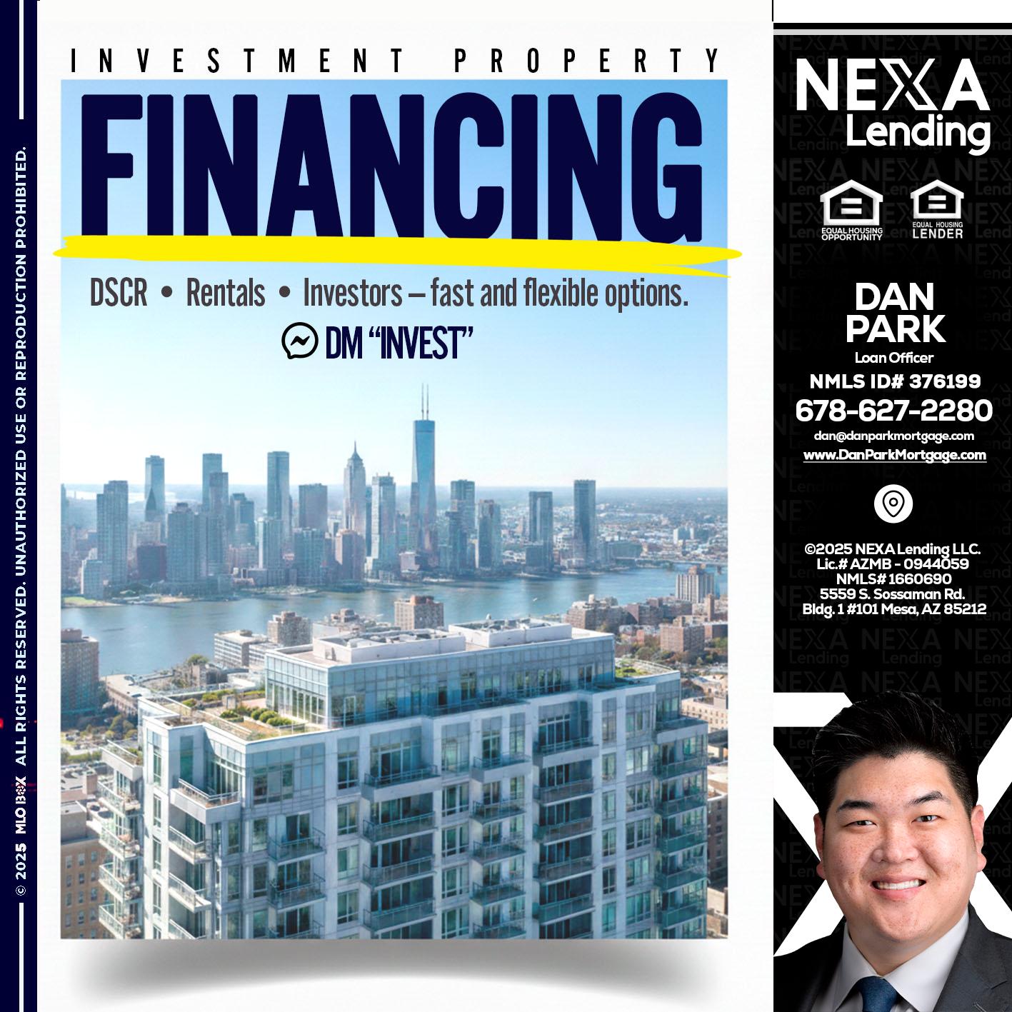 FINANCING - Dan Park -Mortgage Loan Originator