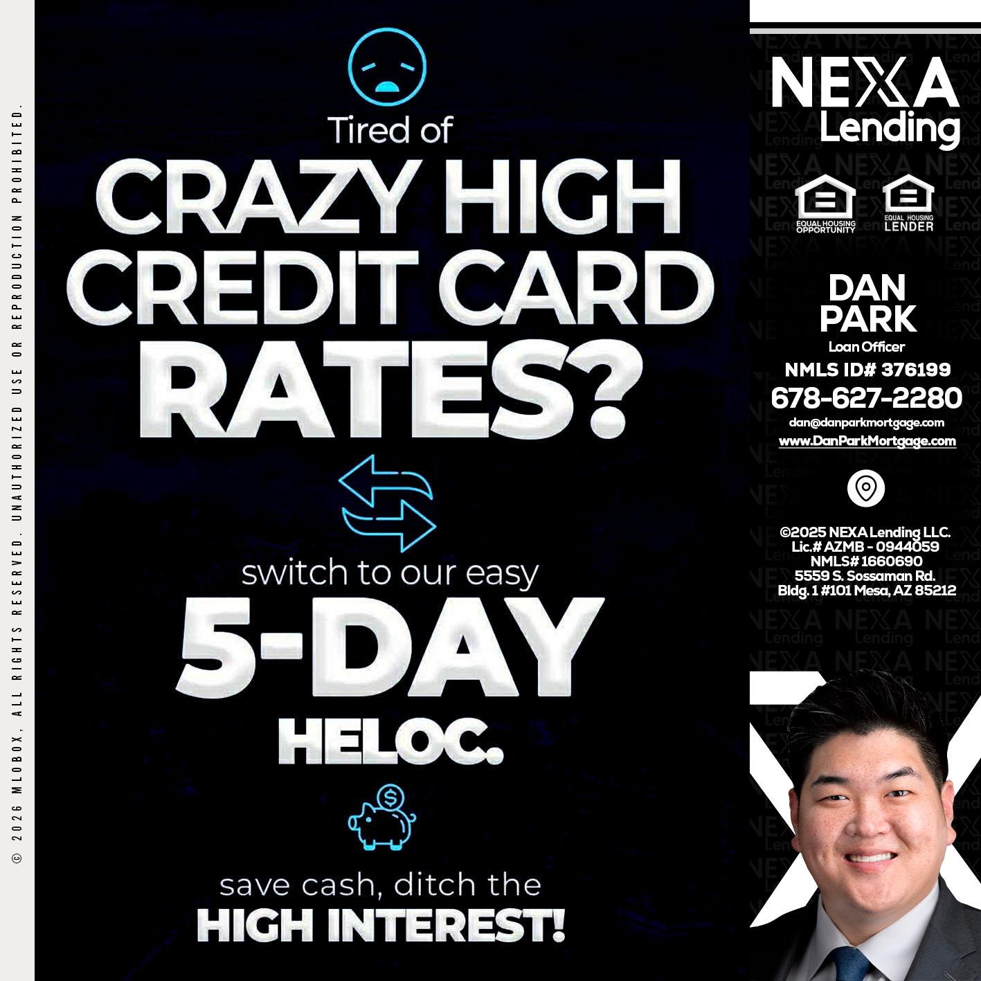 CRAZY HIGH - Dan Park -Mortgage Loan Originator