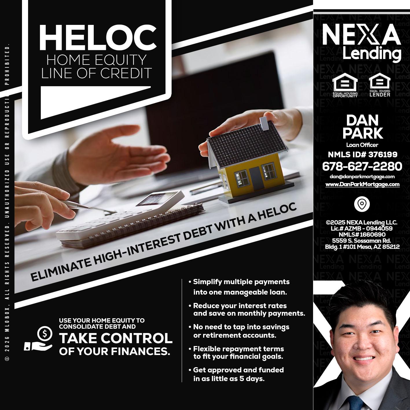 HELOC - Dan Park -Mortgage Loan Originator