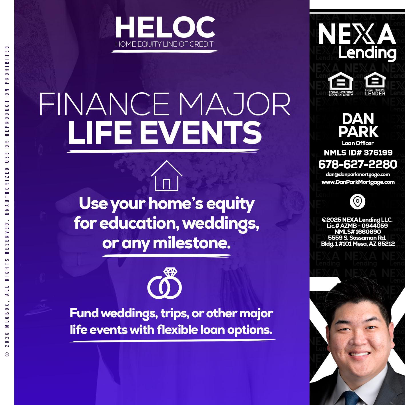HELOC - Dan Park -Mortgage Loan Originator