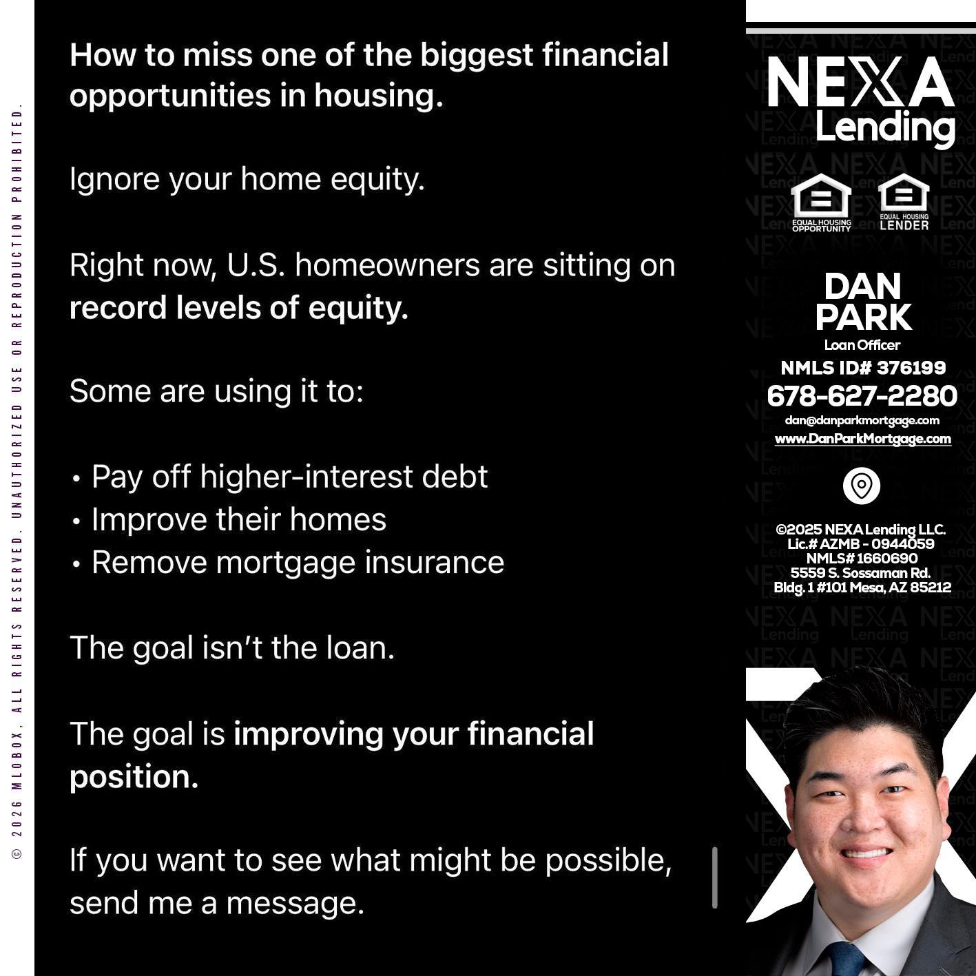 how to miss - Dan Park -Mortgage Loan Originator