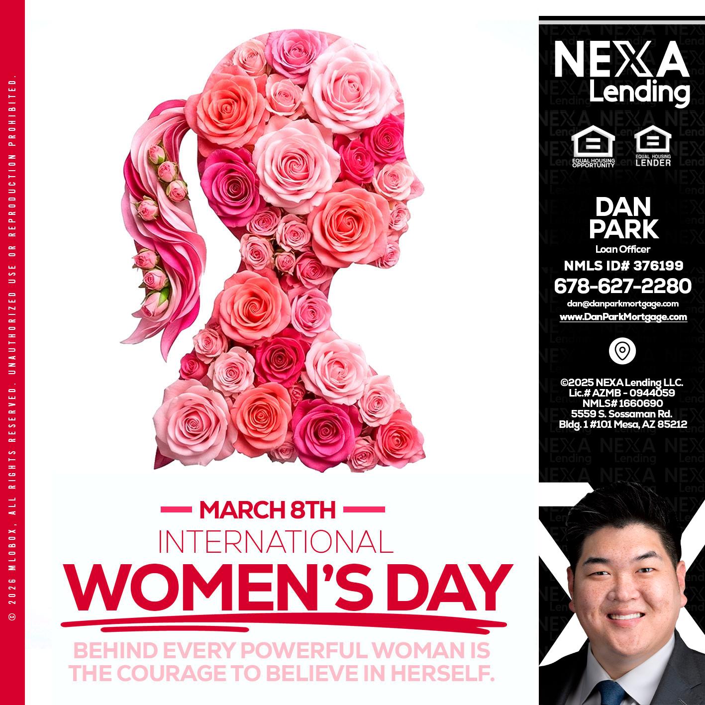 MARCH 8TH - Dan Park -Mortgage Loan Originator