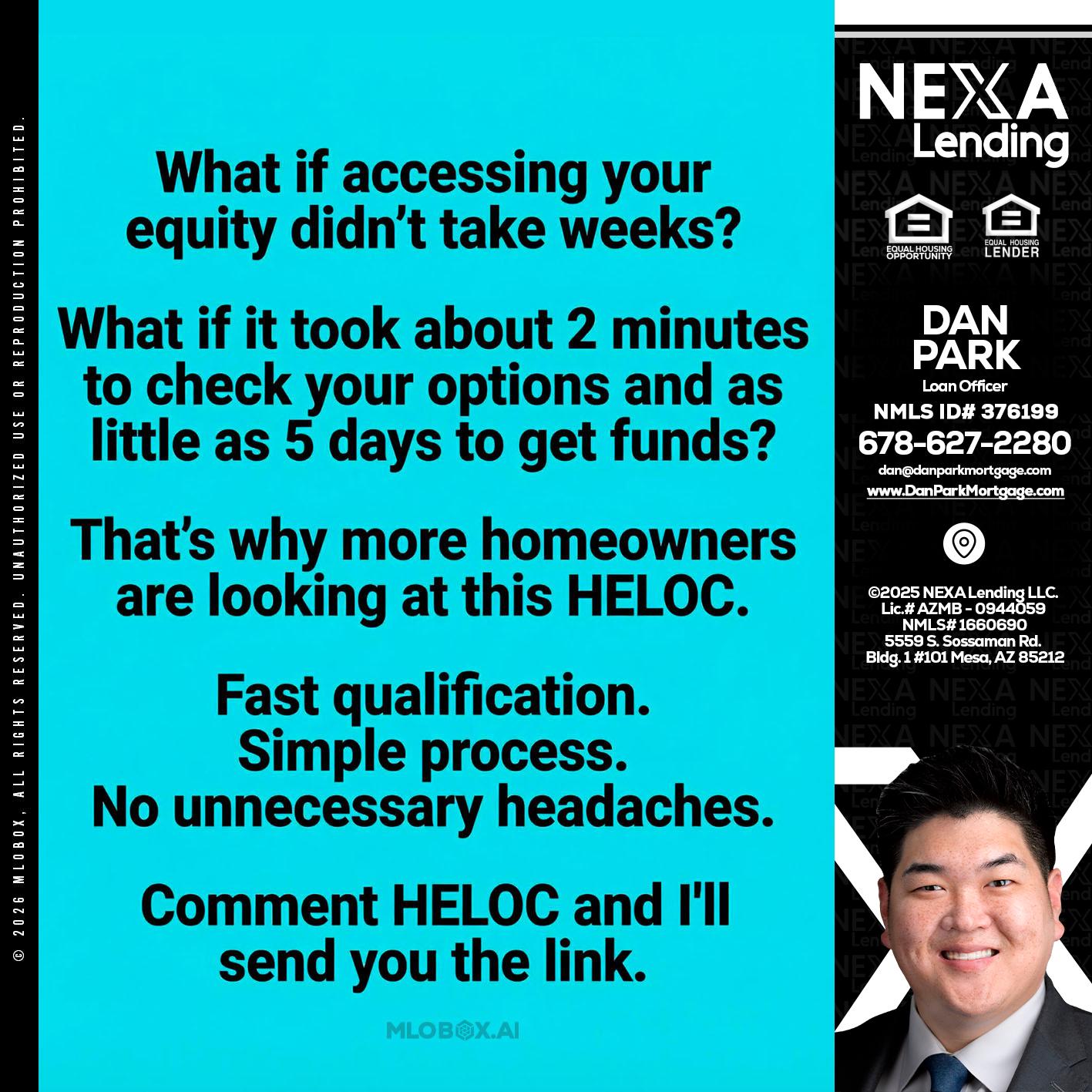 what if - Dan Park -Mortgage Loan Originator