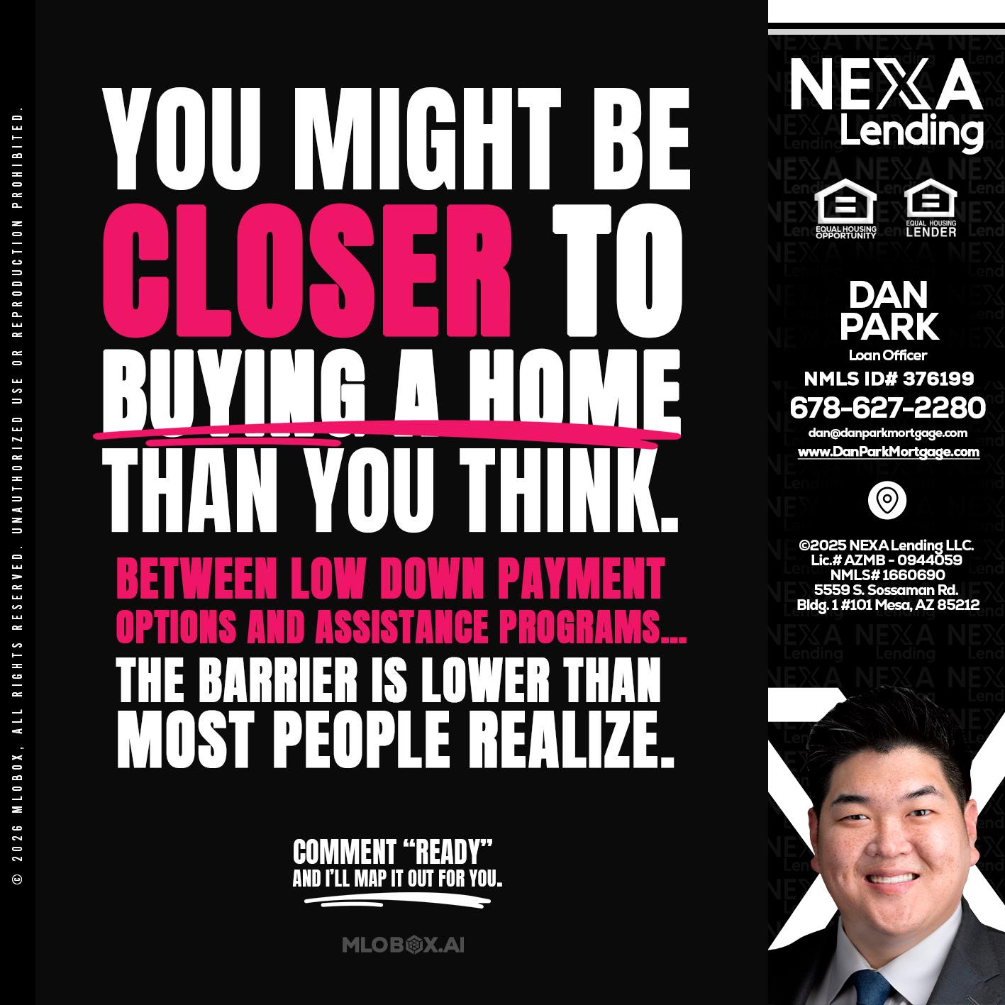 YOU MIGHT BE - Dan Park -Mortgage Loan Originator