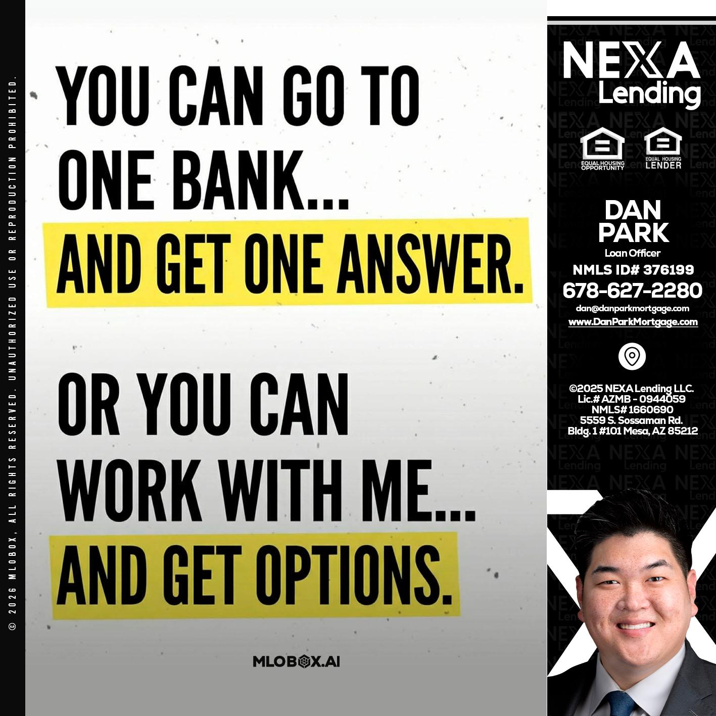 YOU CAN GO TO - Dan Park -Mortgage Loan Originator