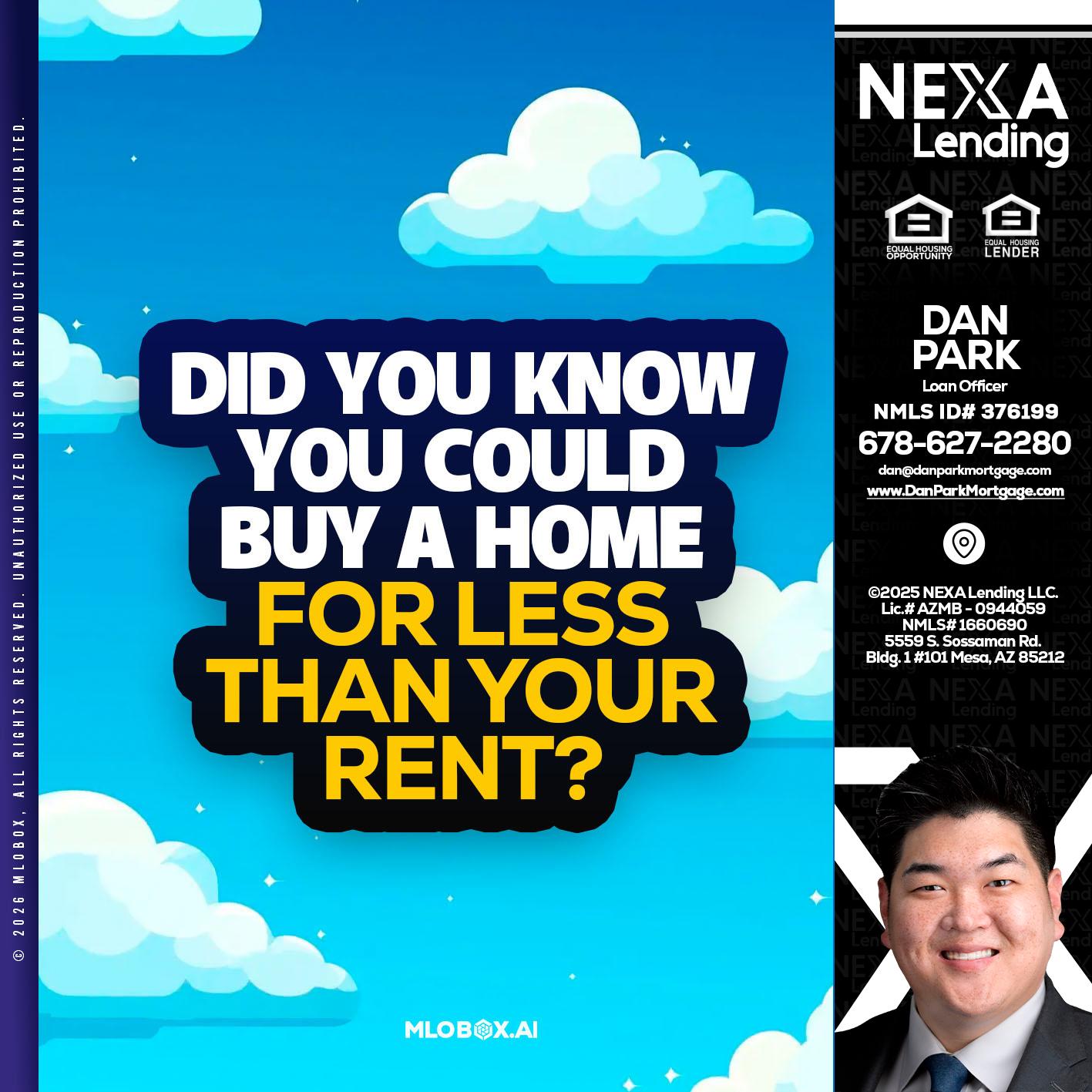 DID YOU KNOW - Dan Park -Mortgage Loan Originator