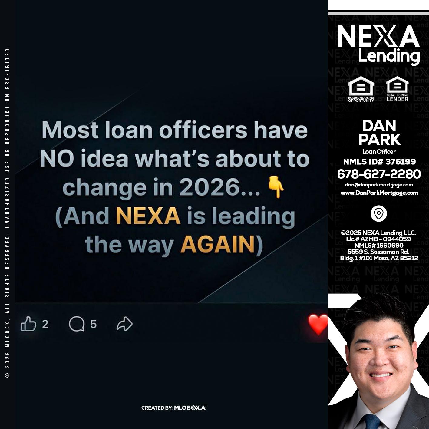 most loan officers - Dan Park -Mortgage Loan Originator