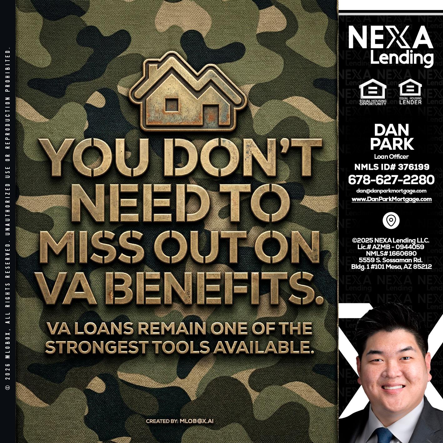 you don't need - Dan Park -Mortgage Loan Originator