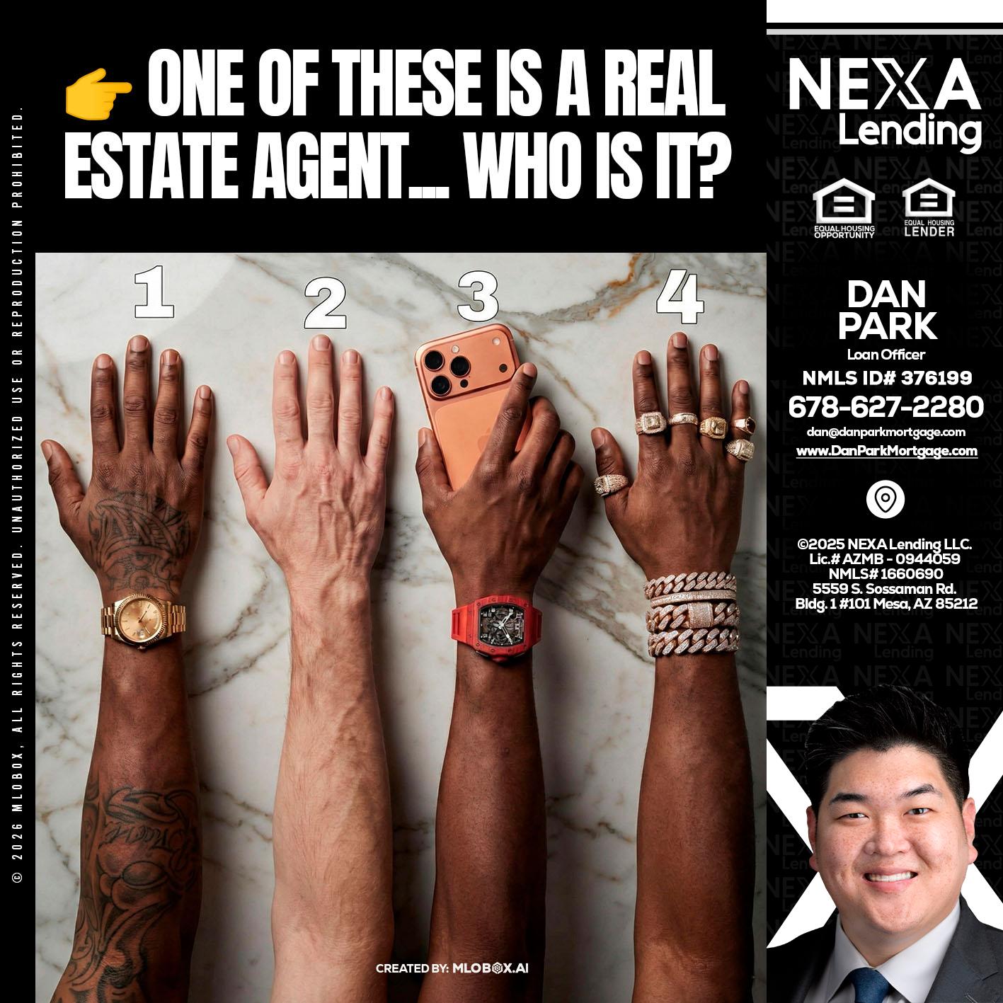 ONE OF THESE - Dan Park -Mortgage Loan Originator