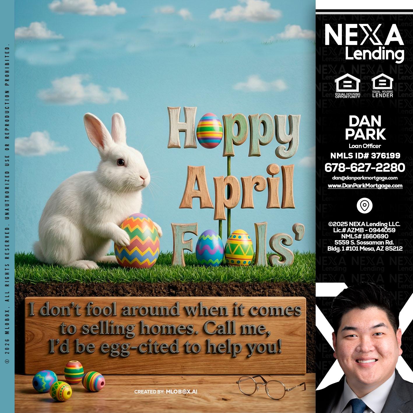 happy april fools - Dan Park -Mortgage Loan Originator