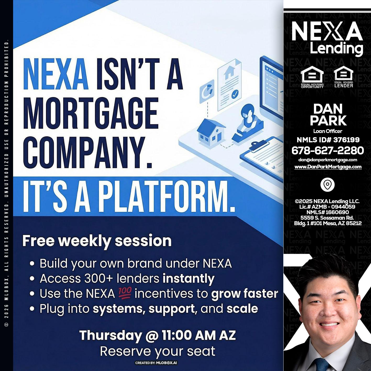 NEXA ISNT - Dan Park -Mortgage Loan Originator