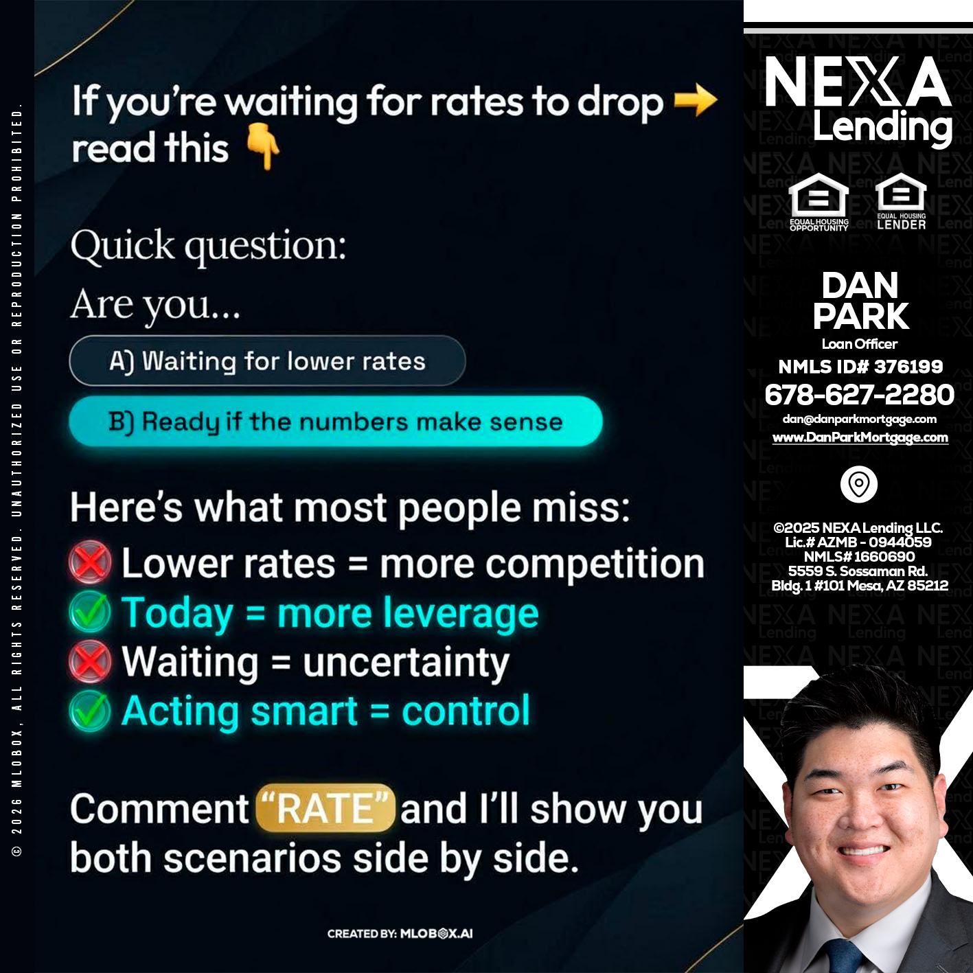 IF YOU ARE - Dan Park -Mortgage Loan Originator