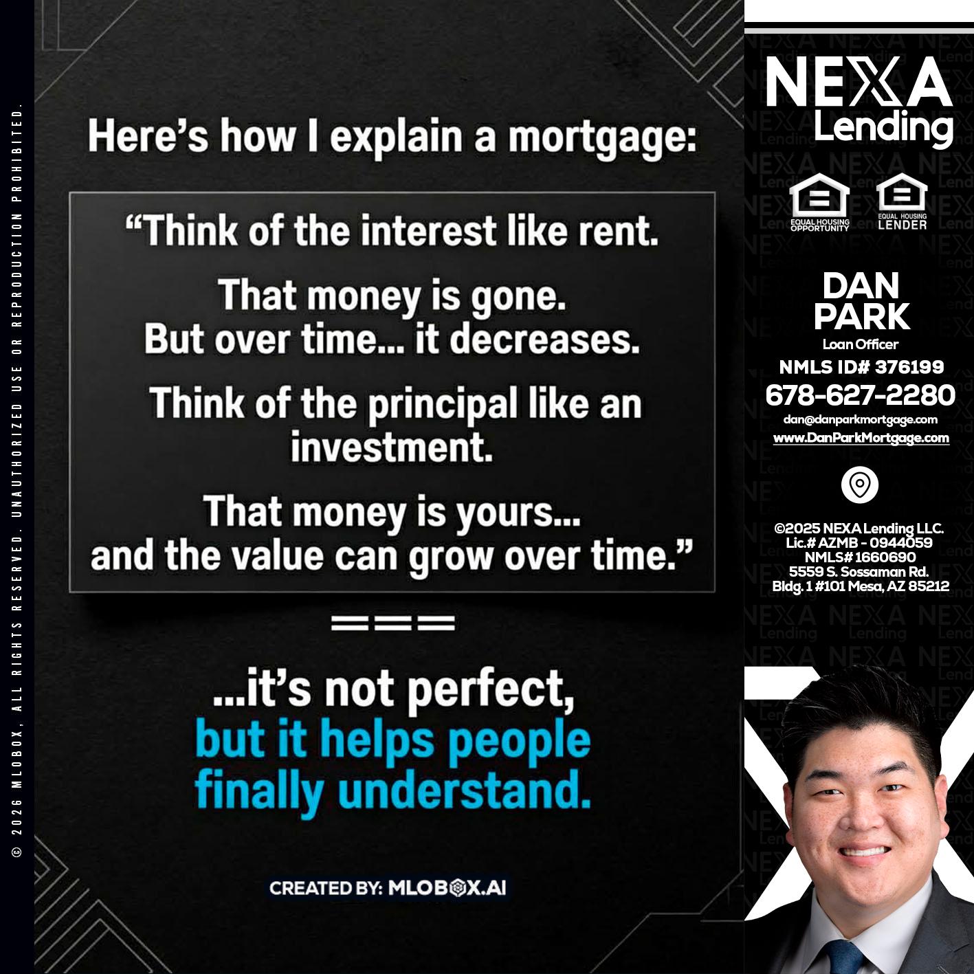HERES NOW - Dan Park -Mortgage Loan Originator