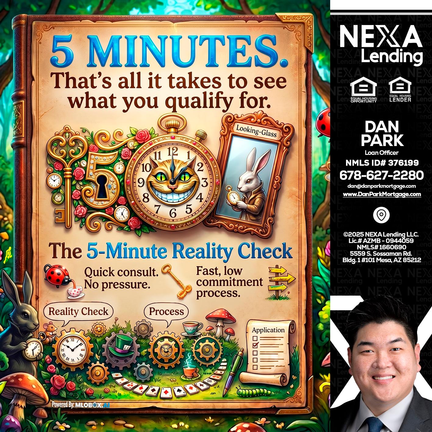 Reality Check! - Dan Park -Mortgage Loan Originator