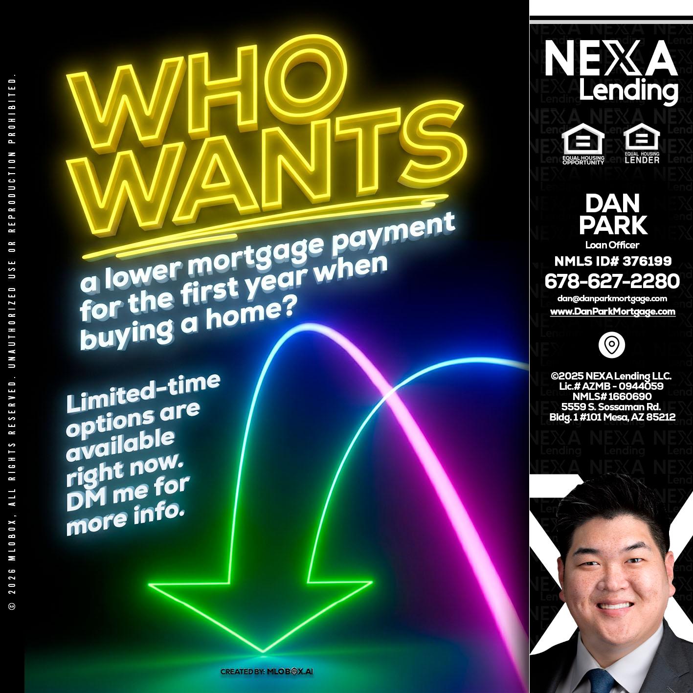 WHO WANTS - Dan Park -Mortgage Loan Originator