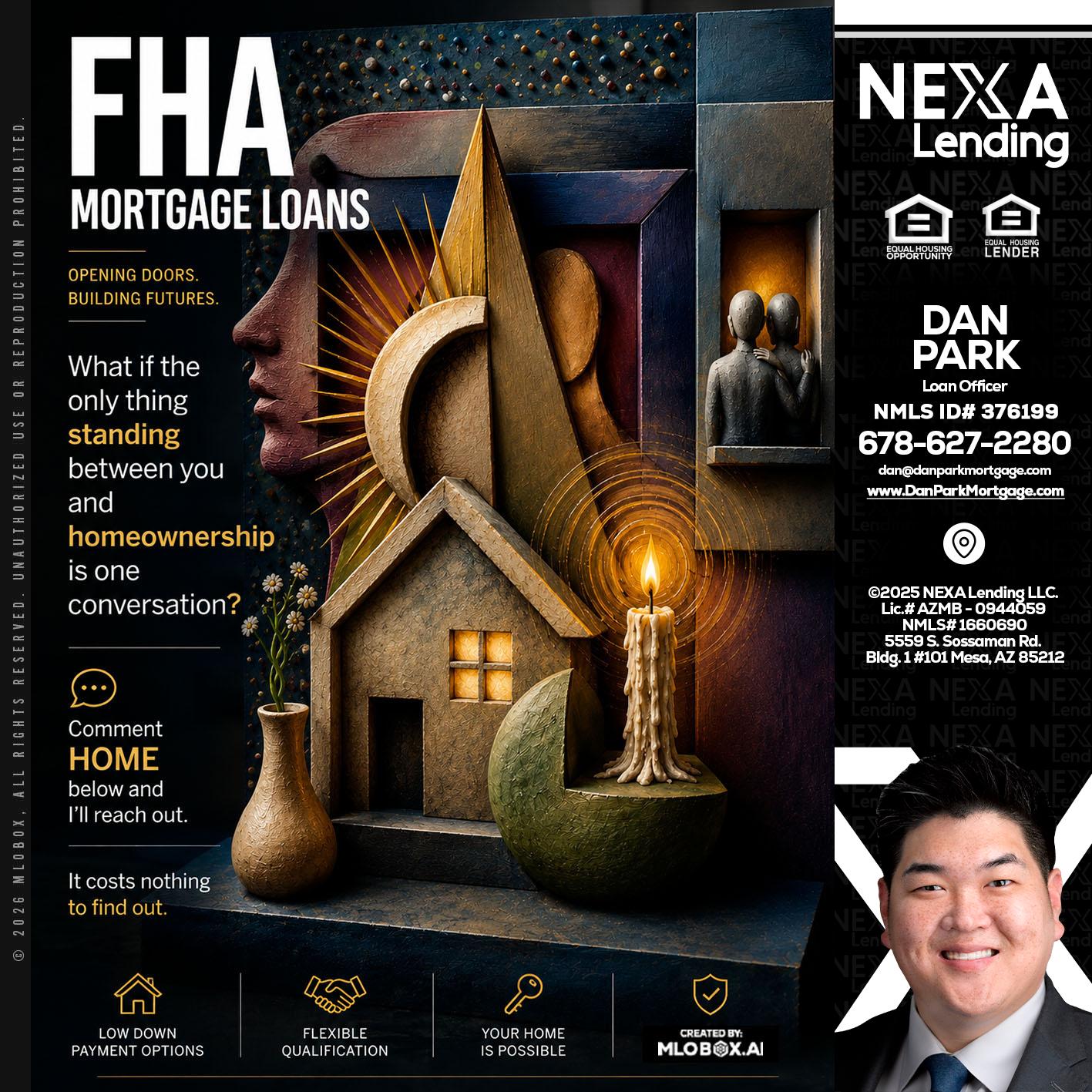 FHA - Dan Park -Mortgage Loan Originator