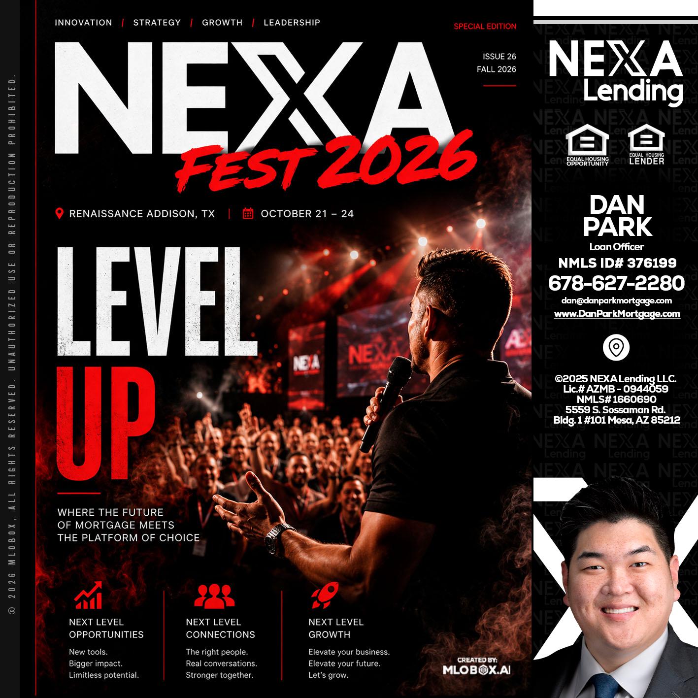 NEXA FEST 2026 - Dan Park -Mortgage Loan Originator