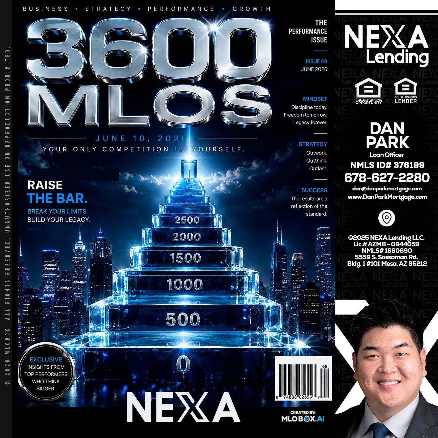 3600 MLOs - Dan Park -Mortgage Loan Originator