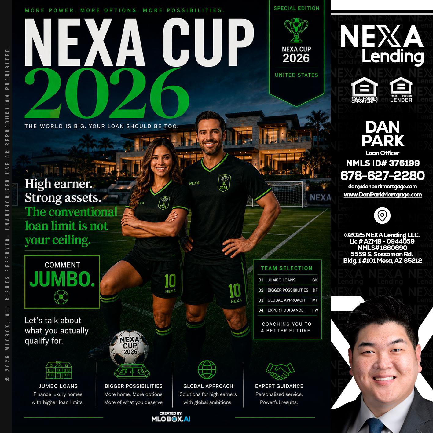 NEXA CUP 2026 - Dan Park -Mortgage Loan Originator