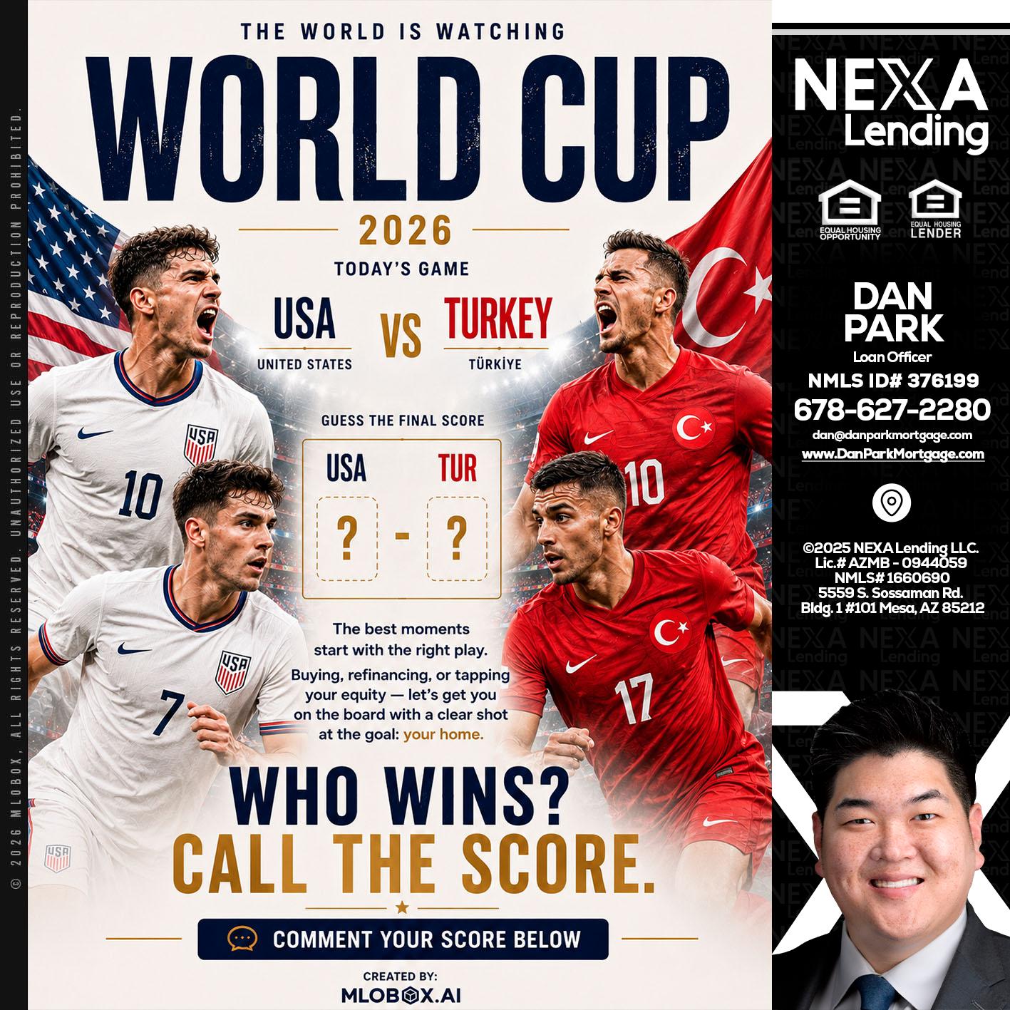 WHOS GONNA WIN? - Dan Park -Mortgage Loan Originator