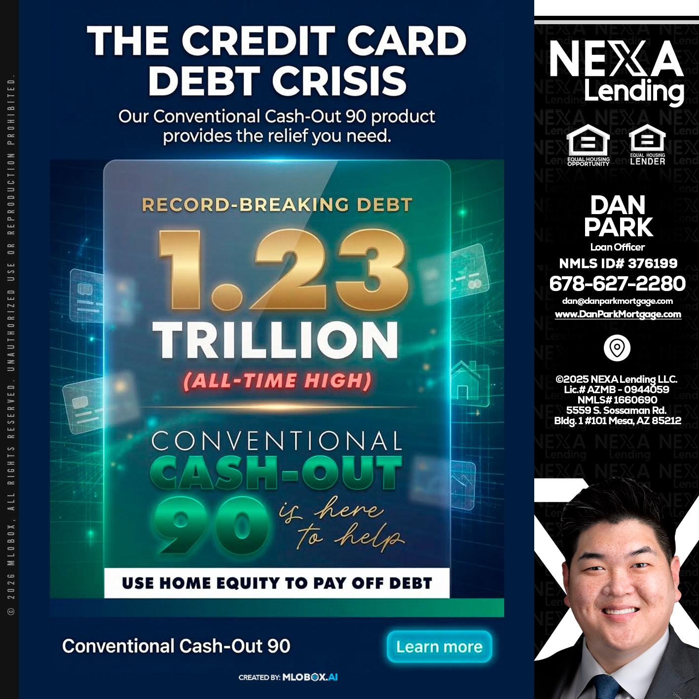 THE CREDIT CARD - Dan Park -Mortgage Loan Originator