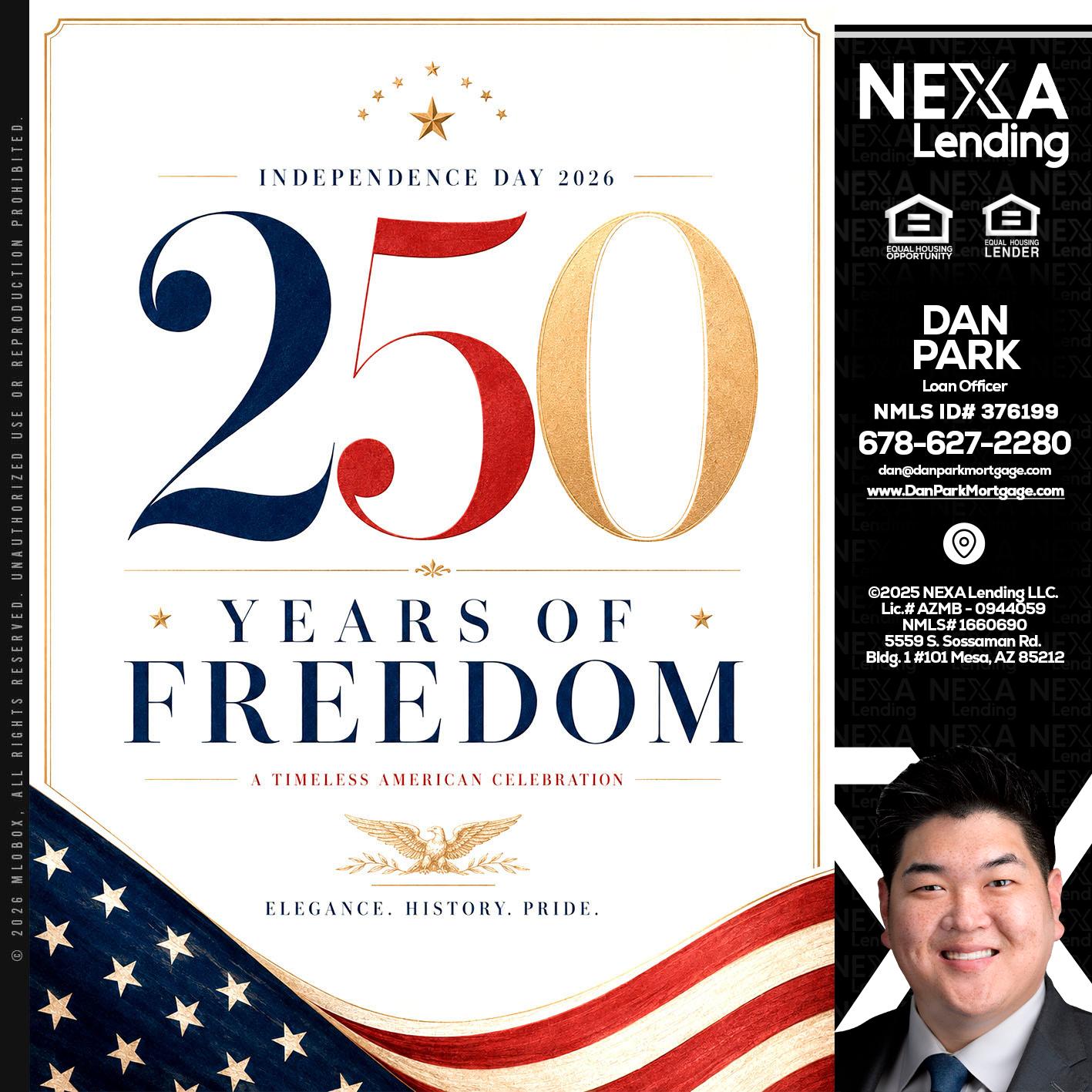 250 YEARS - Dan Park -Mortgage Loan Originator